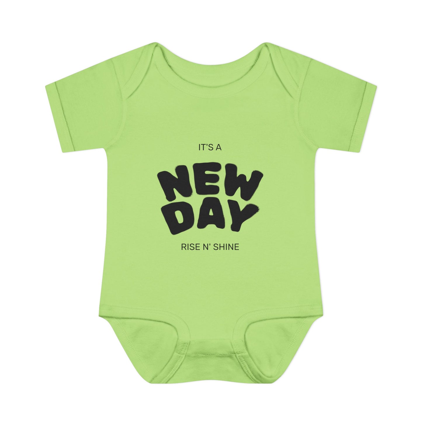 Infant Bodysuit "It's a New Day — Rise N' Shine" Baby Onesie