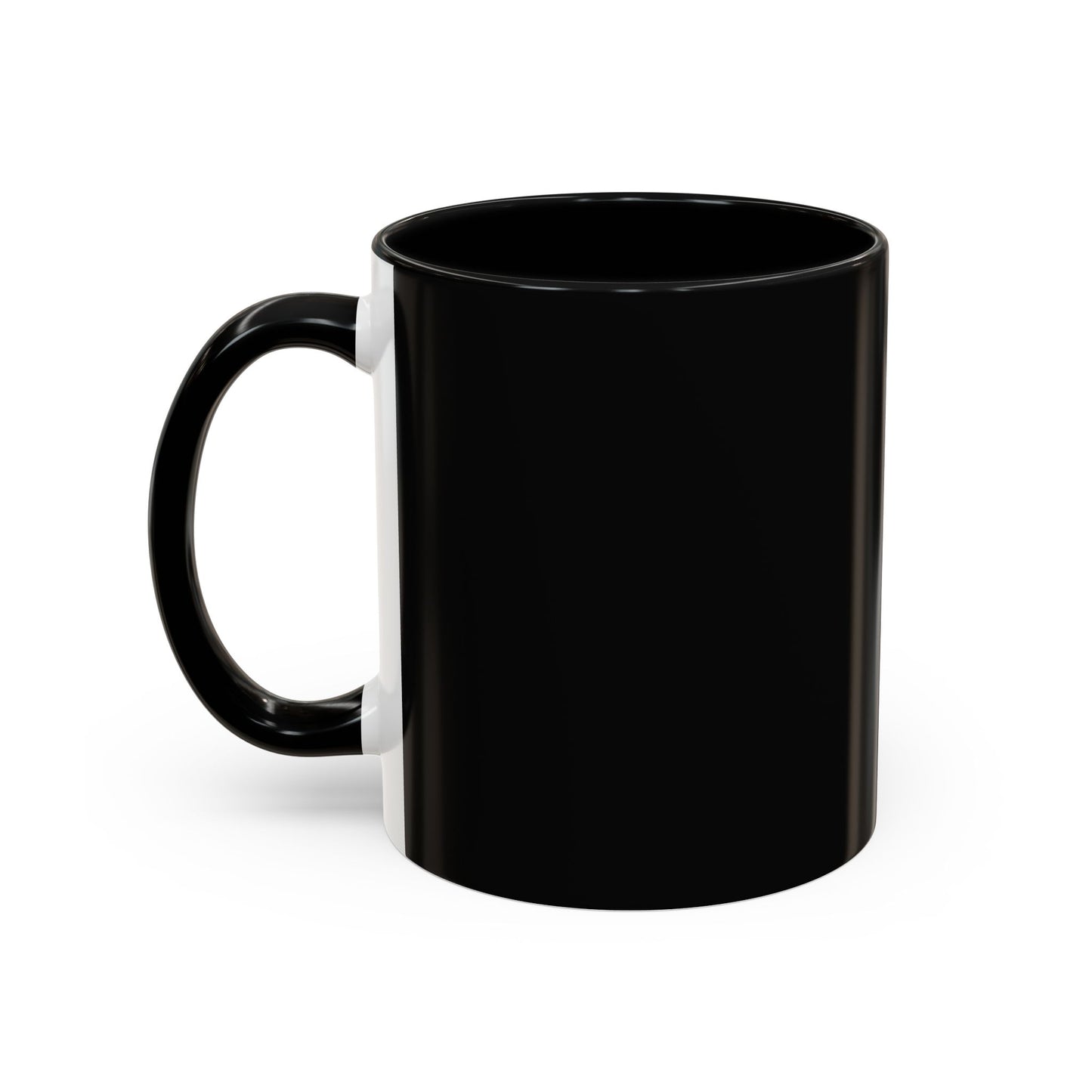 Caneca de café - Caneca inspiradora com detalhes pretos "Meu Brilho É Meu Próprio Negócio" (11/15 onças)