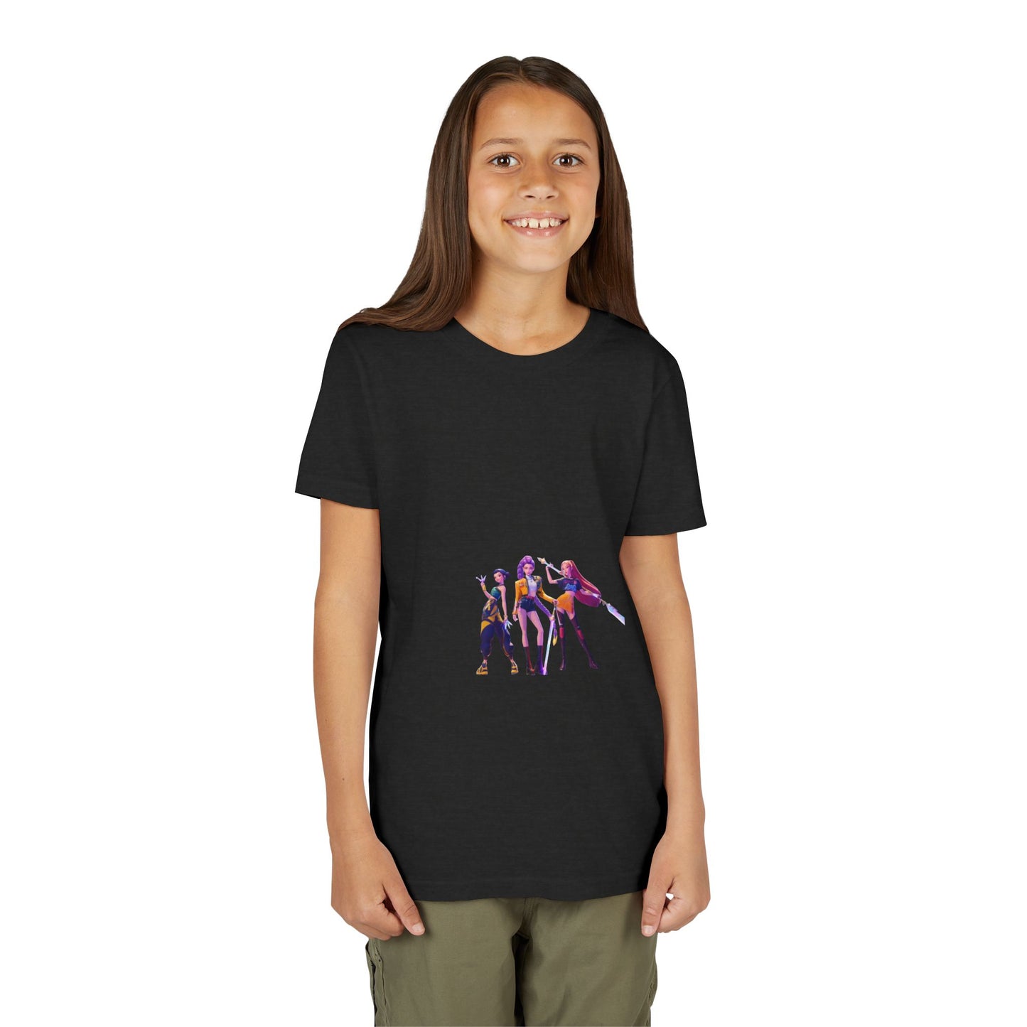 Youth Tee — Colorful Cartoon Band Kids T‑Shirt