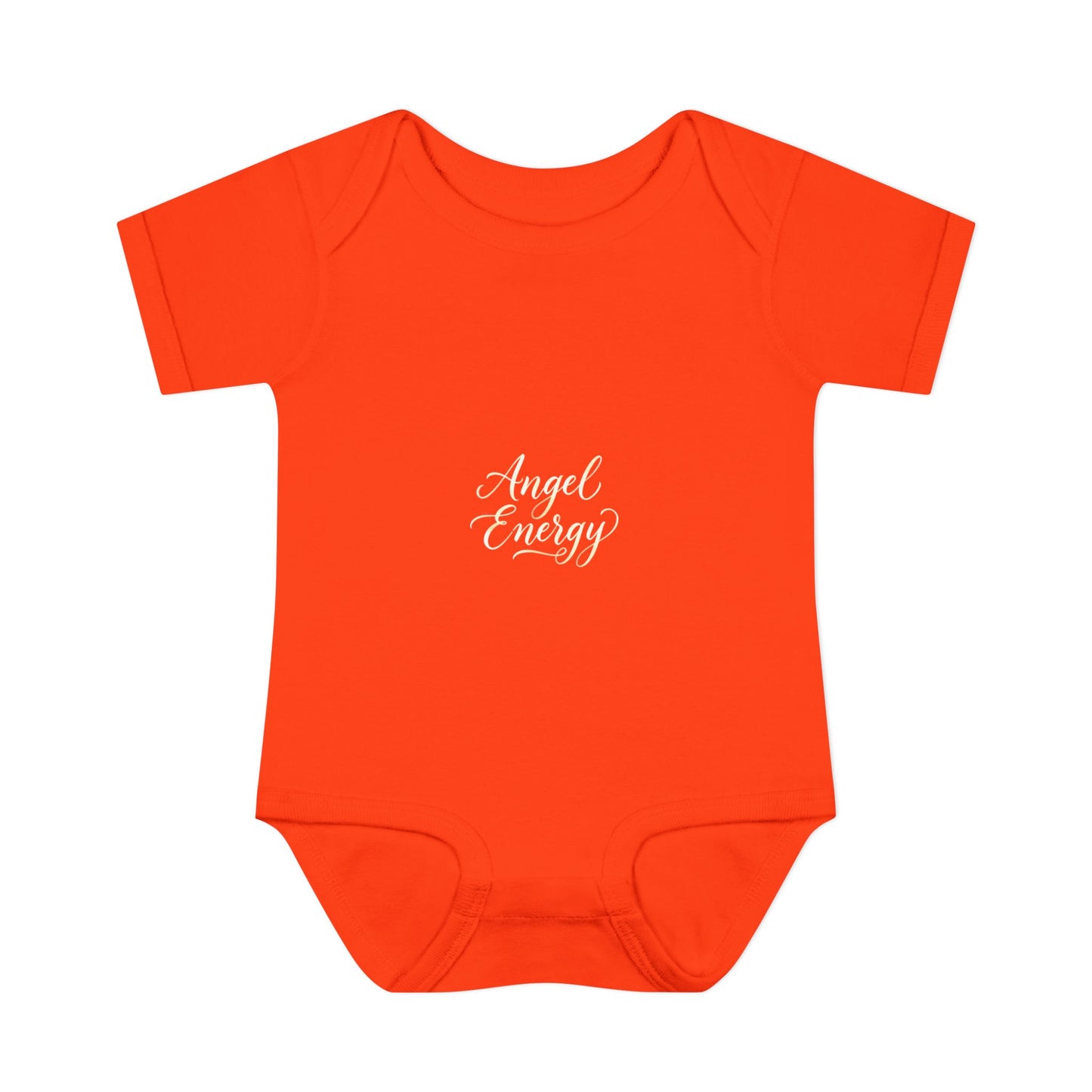Infant Bodysuit - 'Angel Energy' Cute Baby Onesie (Newborn to 24M)