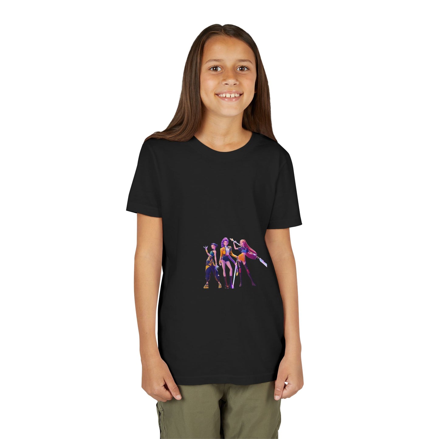 Youth Tee — Colorful Cartoon Band Kids T‑Shirt