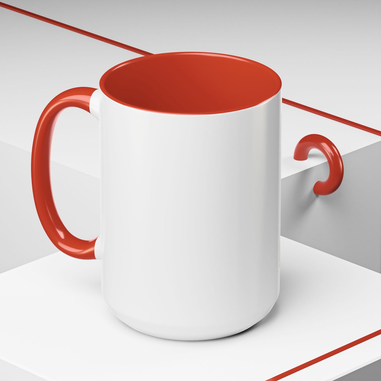 Boundaries Are Beautiful Accent Coffee Mug — Inspirational Self-Care Coffee Cup (11/15oz)