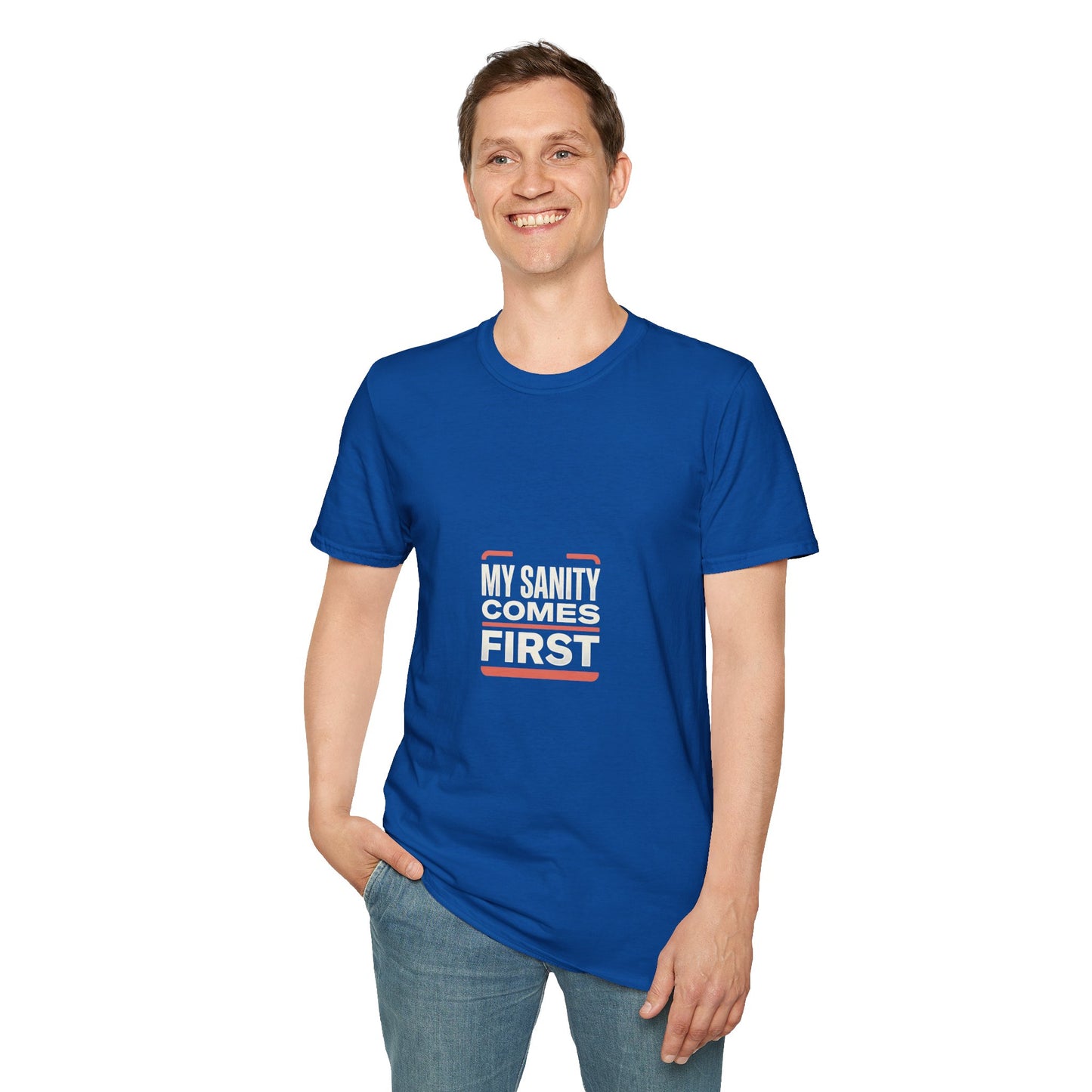 T‑Shirt — Minimal 'My Sanity Comes First' Graphic Tee