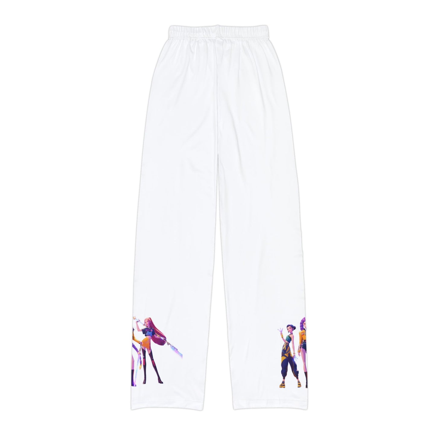 Kids Lounge Pants — Colorful Dance Characters AOP Printed Kids' Loungewear