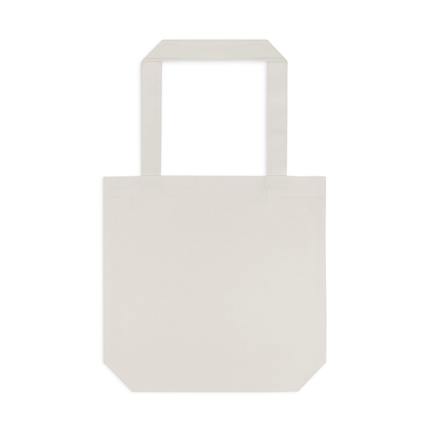 Bolsa Tote de Algodão Preto — “O Senhor é o Meu Pastor” | Salmos 23:1