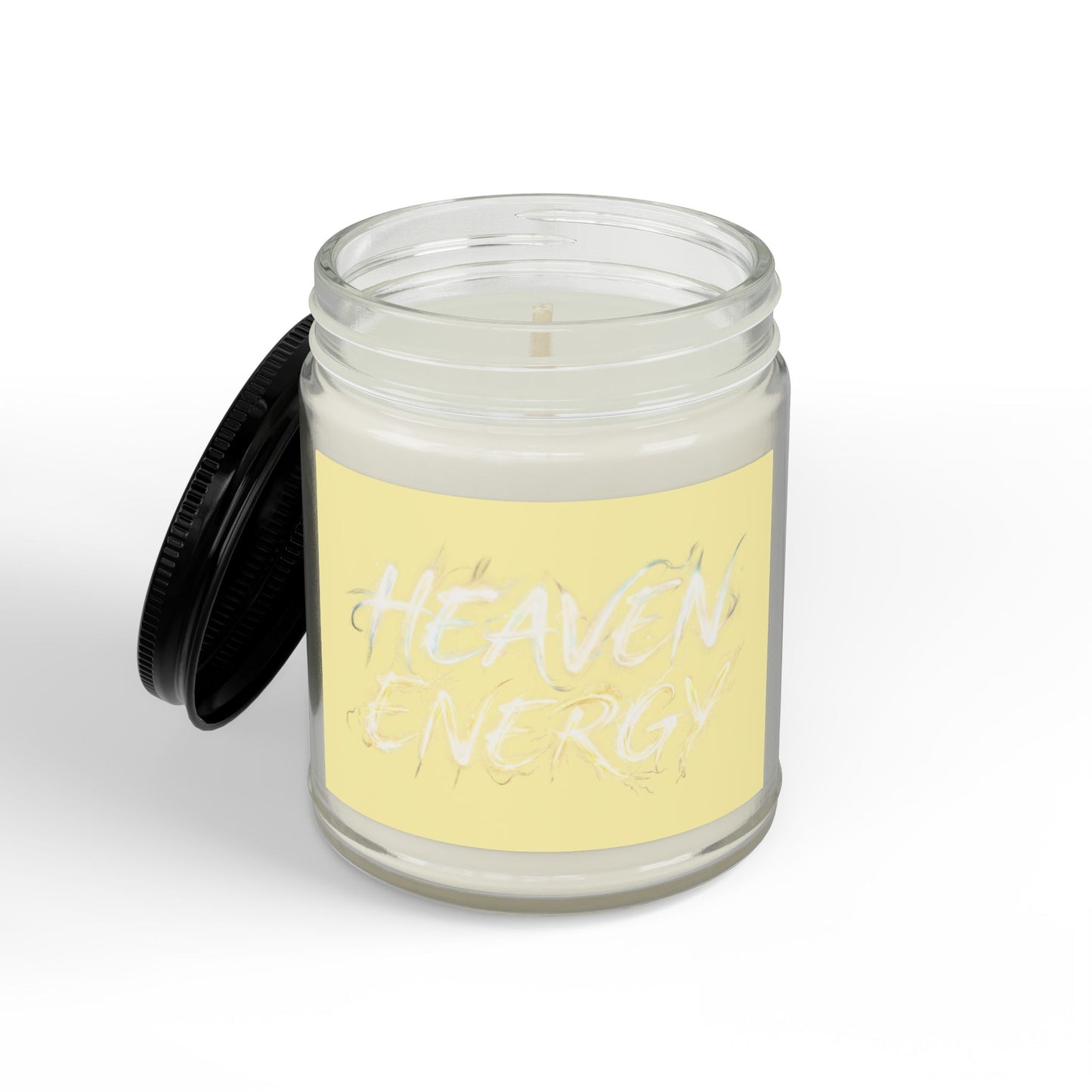 Scented Soy Candle — "Heaven Energy" Amber Jar (4oz & 9oz)