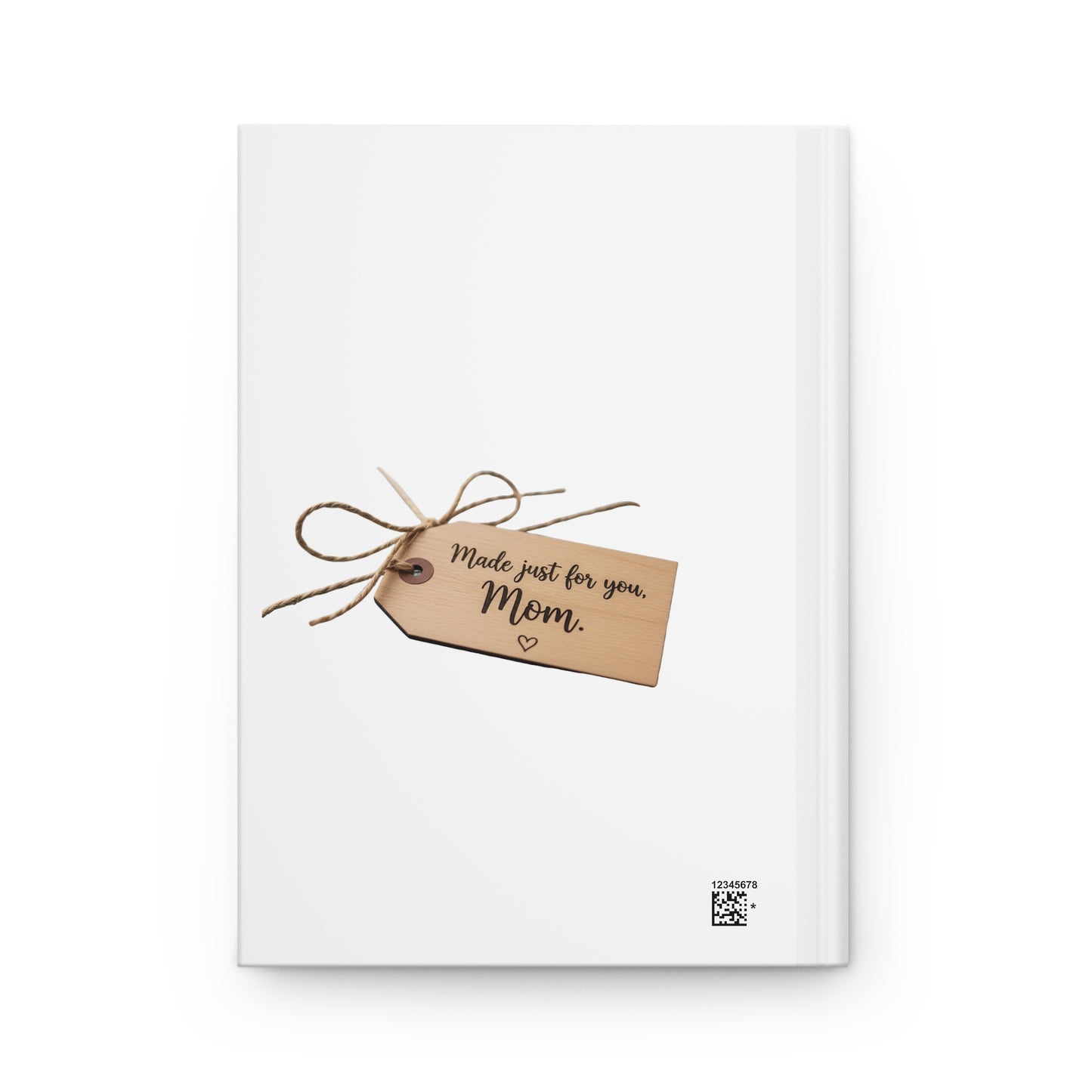 Mom Gift Hardcover Journal — "Made Just for You, Mom" - Diário de Capa Dura para a Mamãe — "Feito Especialmente para Você, Mãe"