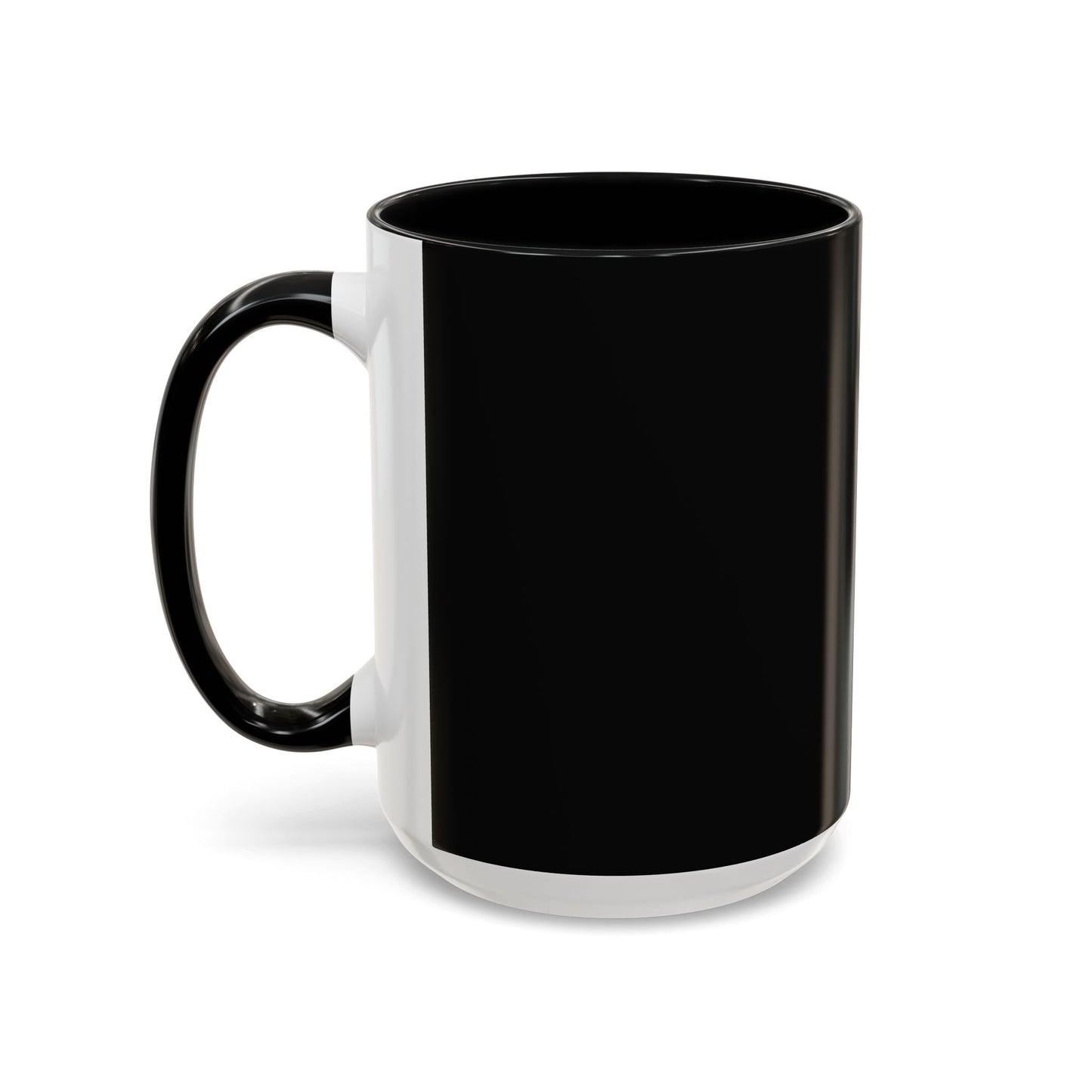 Caneca de café - Caneca inspiradora com detalhes pretos "Meu Brilho É Meu Próprio Negócio" (11/15 onças)