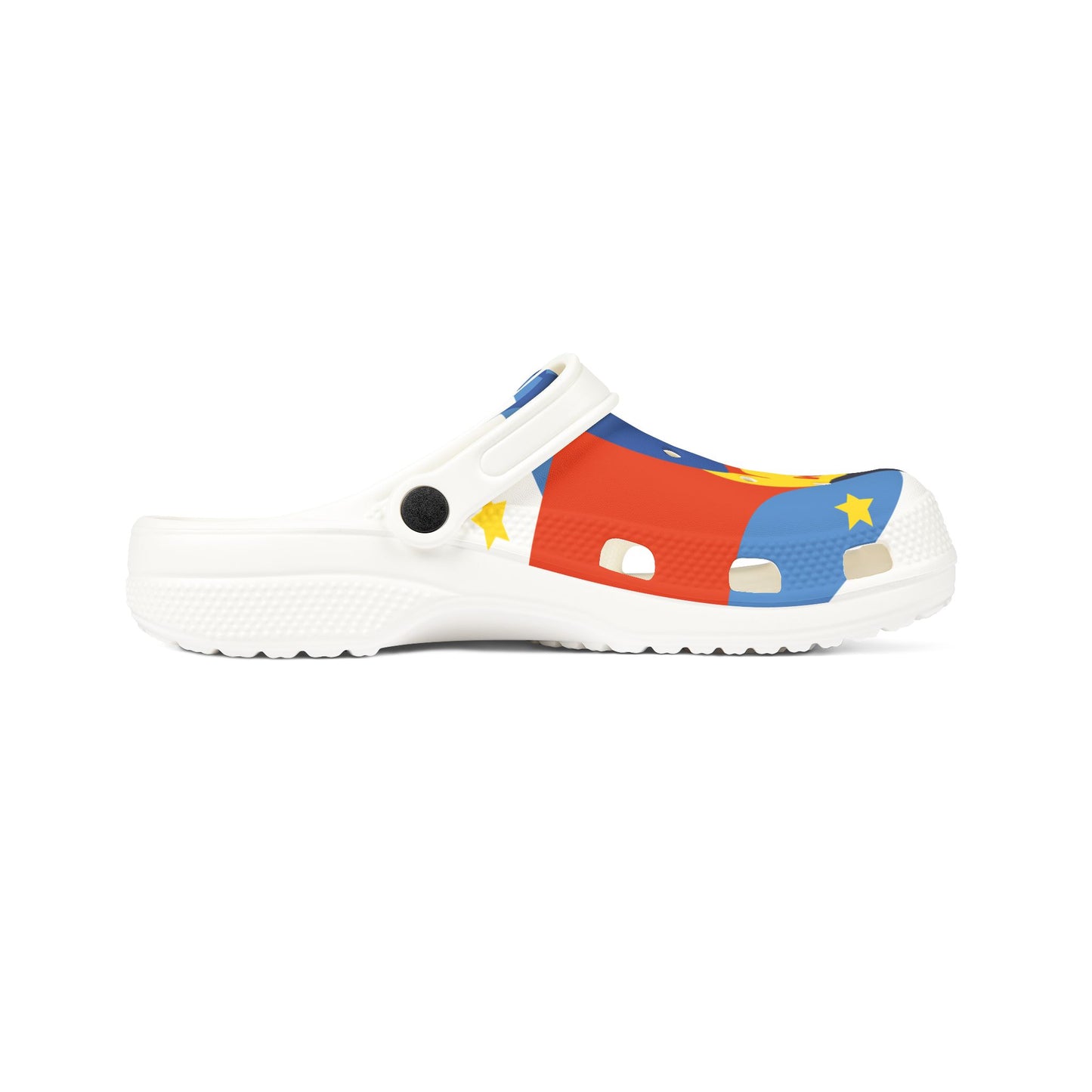 Mom Superhero EVA Foam Clogs — Colorful Mother's Day Slip‑On Shoes
