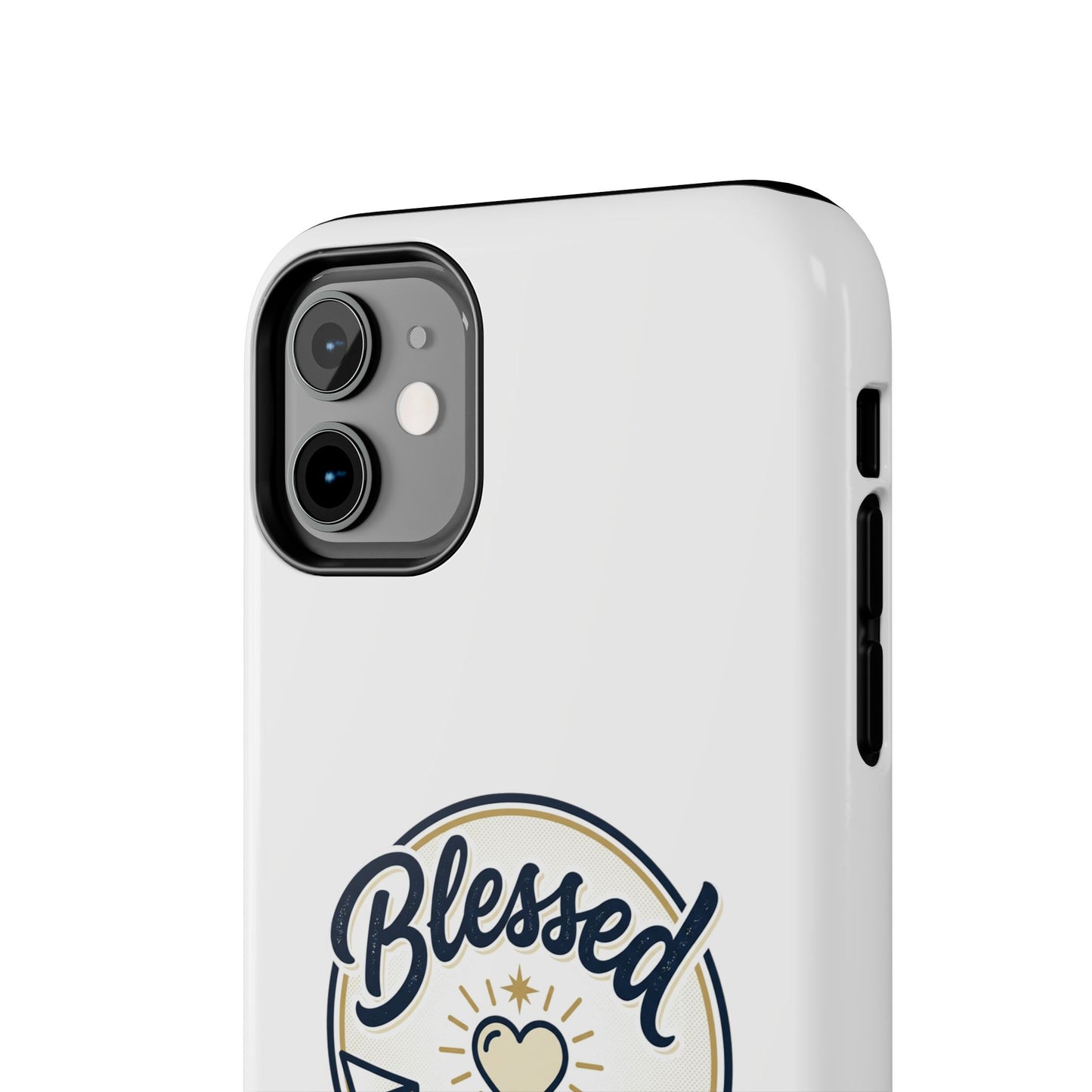 Blessed Beyond Logic Tough Phone Case — Inspirational Christian Phone Cover