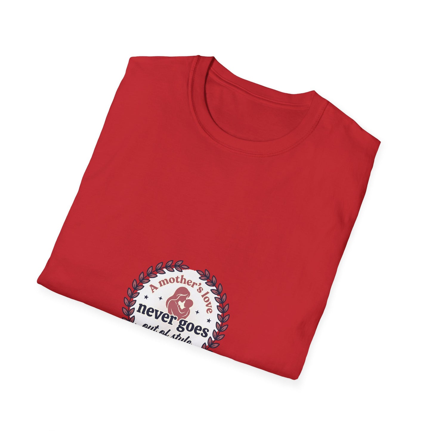 Love Never Goes Out of Style Retro Rose T-Shirt - Camiseta "O Amor Nunca Sai de Moda" – Rosa Retrô