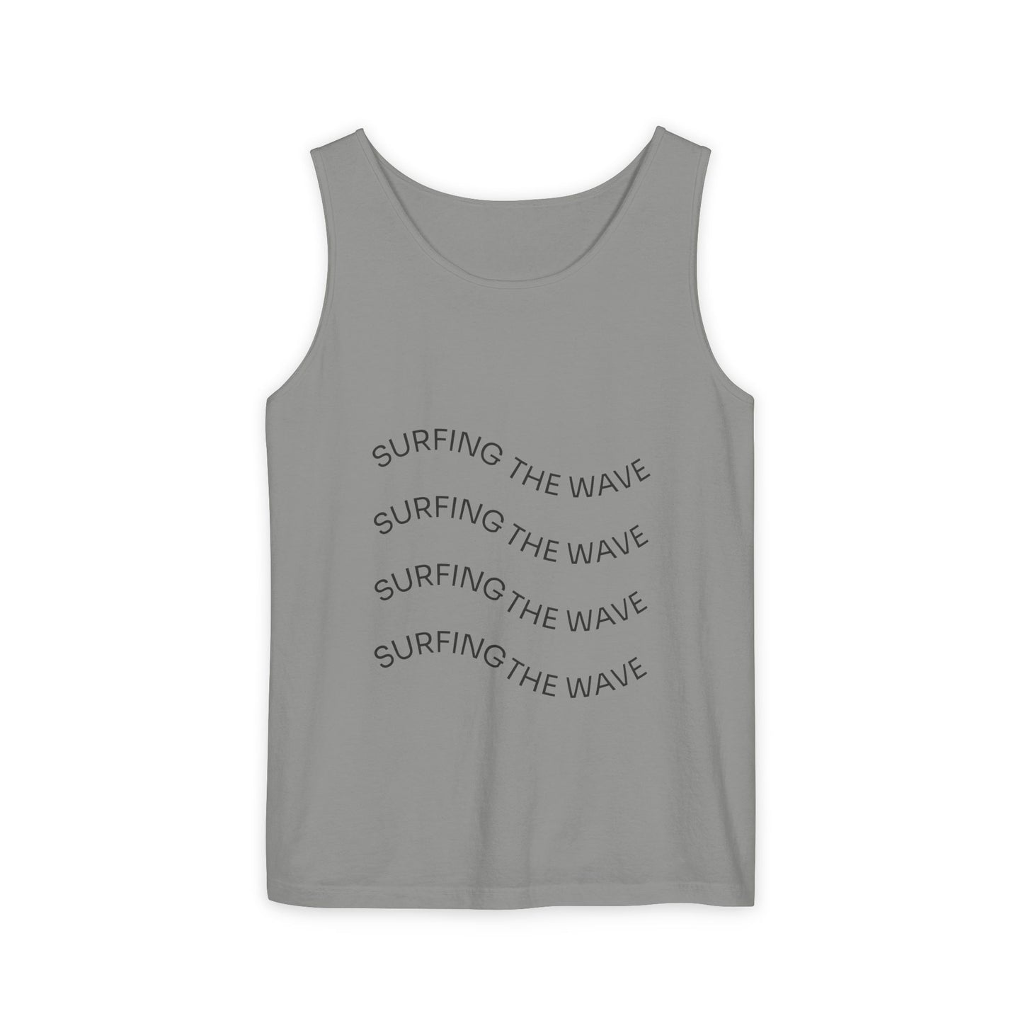 Unisex Garment-Dyed Tank Top - Regata Unissex Tingida em Peça