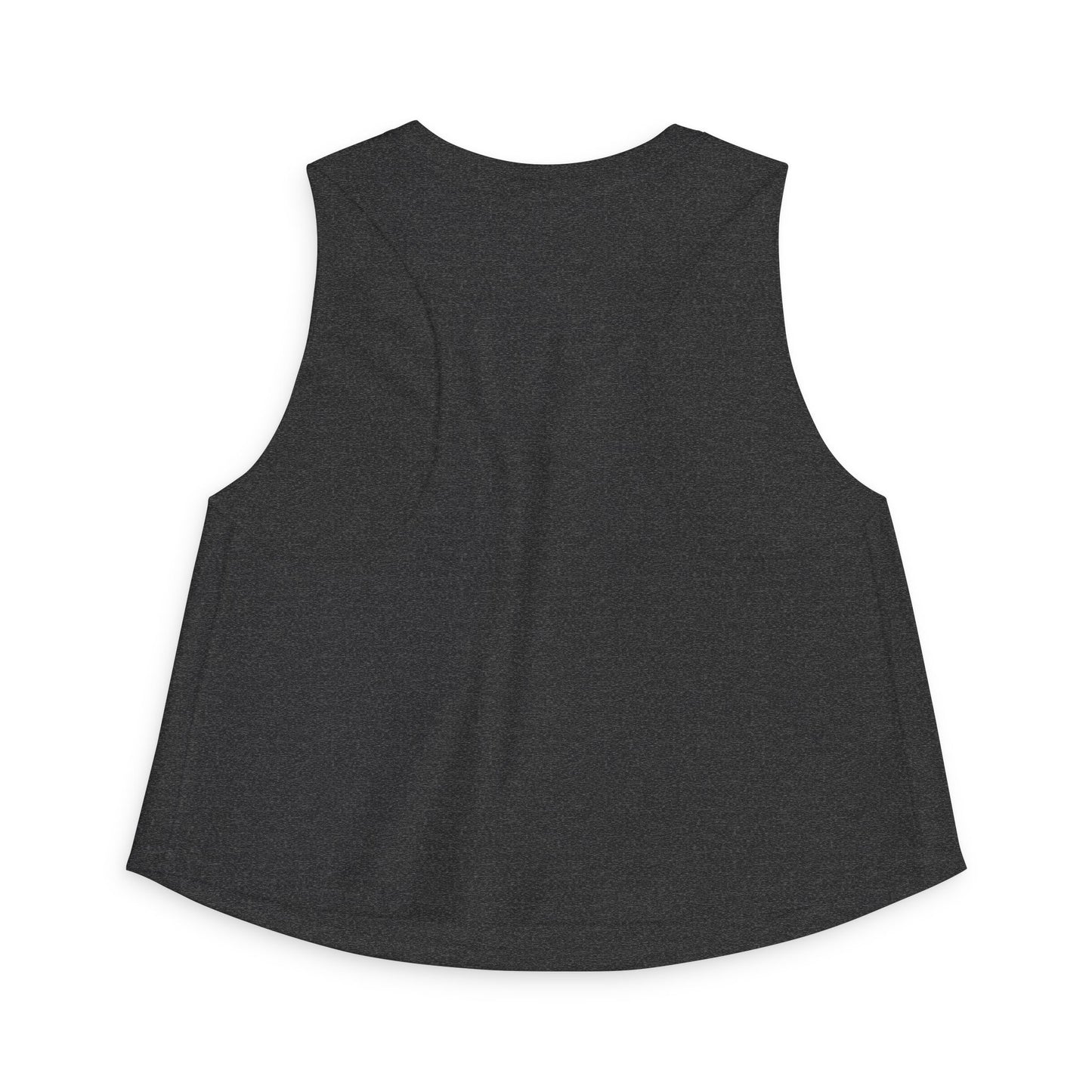 Stay Pawsitive Crop Top — Cute Dog Graphic Women's Tank