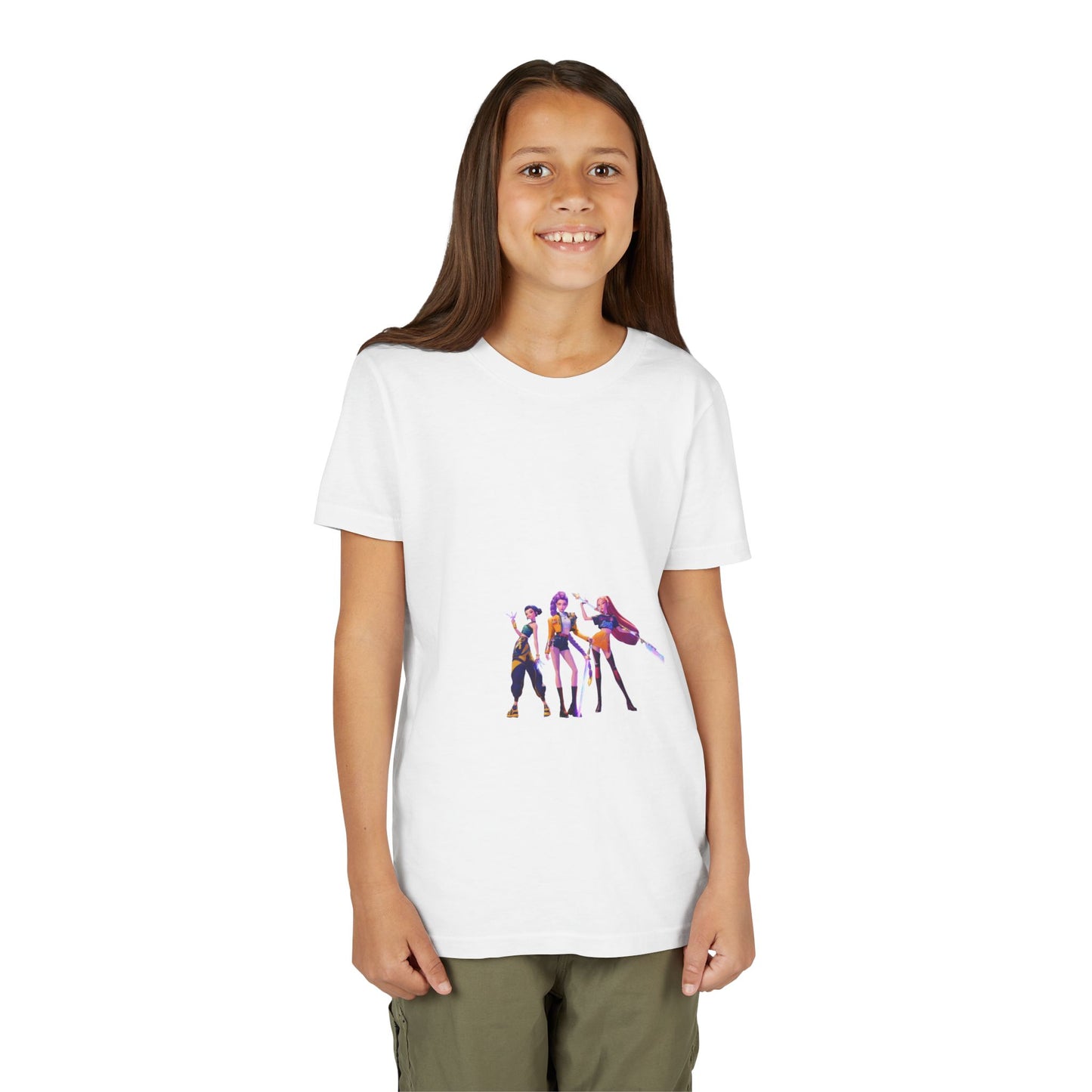 Youth Tee — Colorful Cartoon Band Kids T‑Shirt