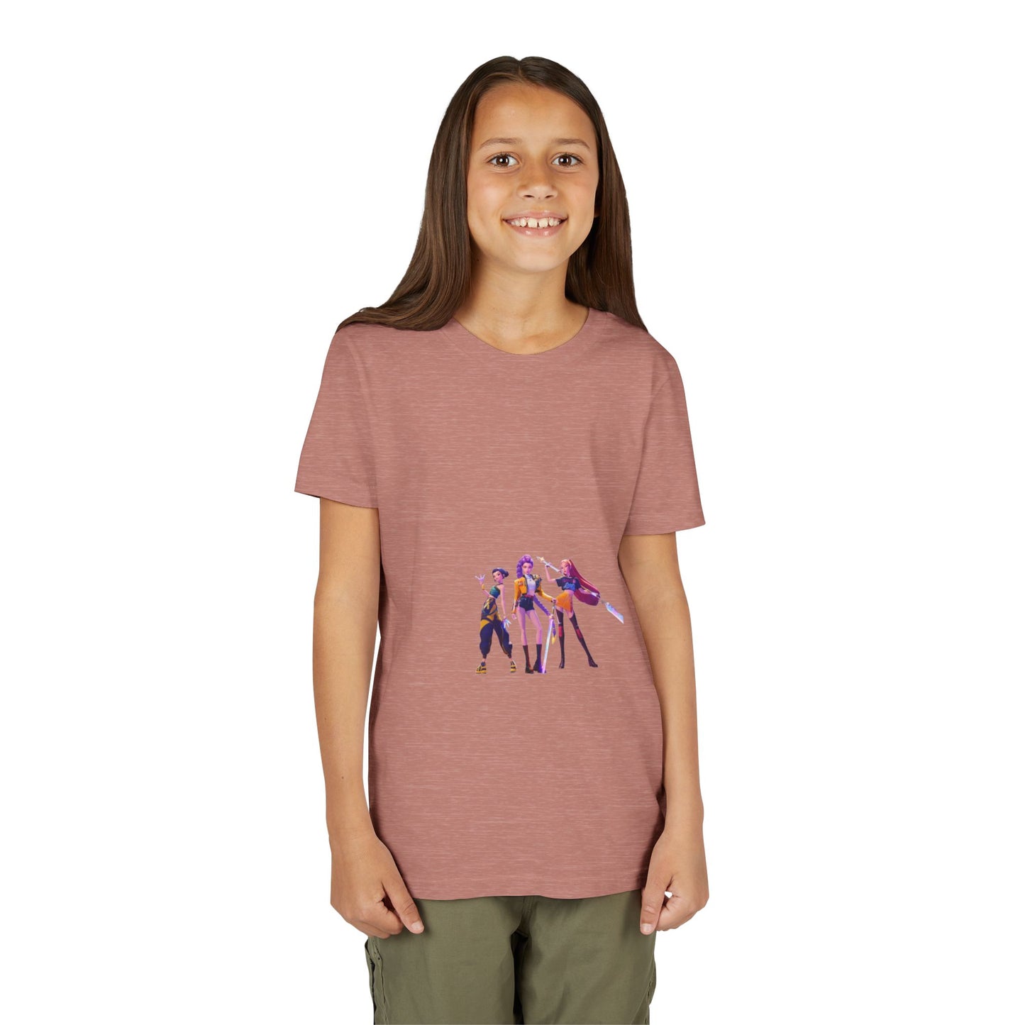 Youth Tee — Colorful Cartoon Band Kids T‑Shirt