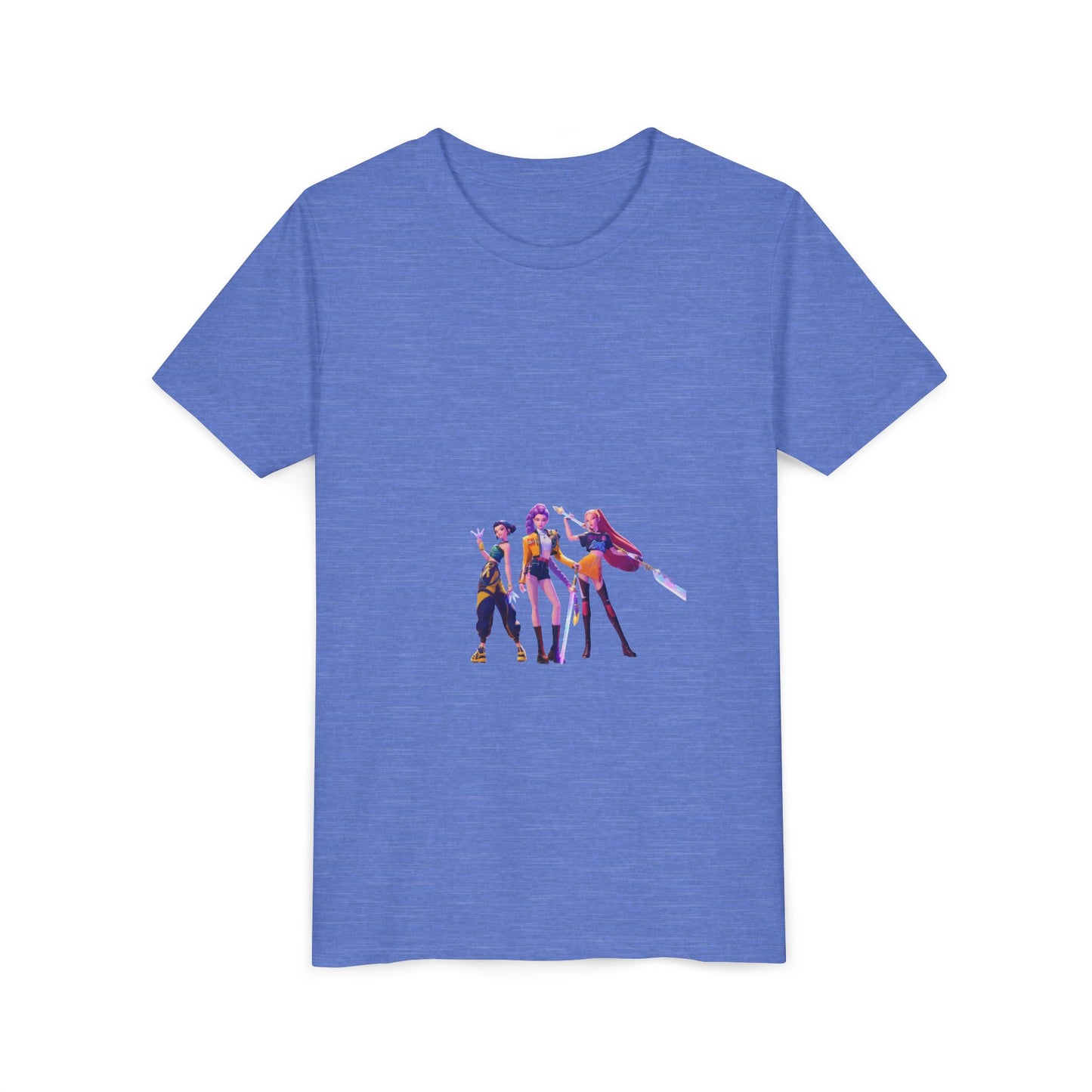 Youth Tee — Colorful Cartoon Band Kids T‑Shirt