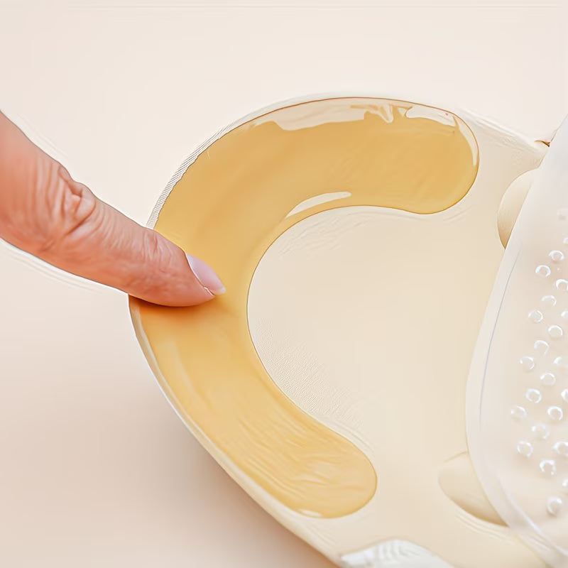 InvisibleLift™ Self-Adhesive Strapless Push-Up Bra | Seamless Silicone Bra for Backless Dresses