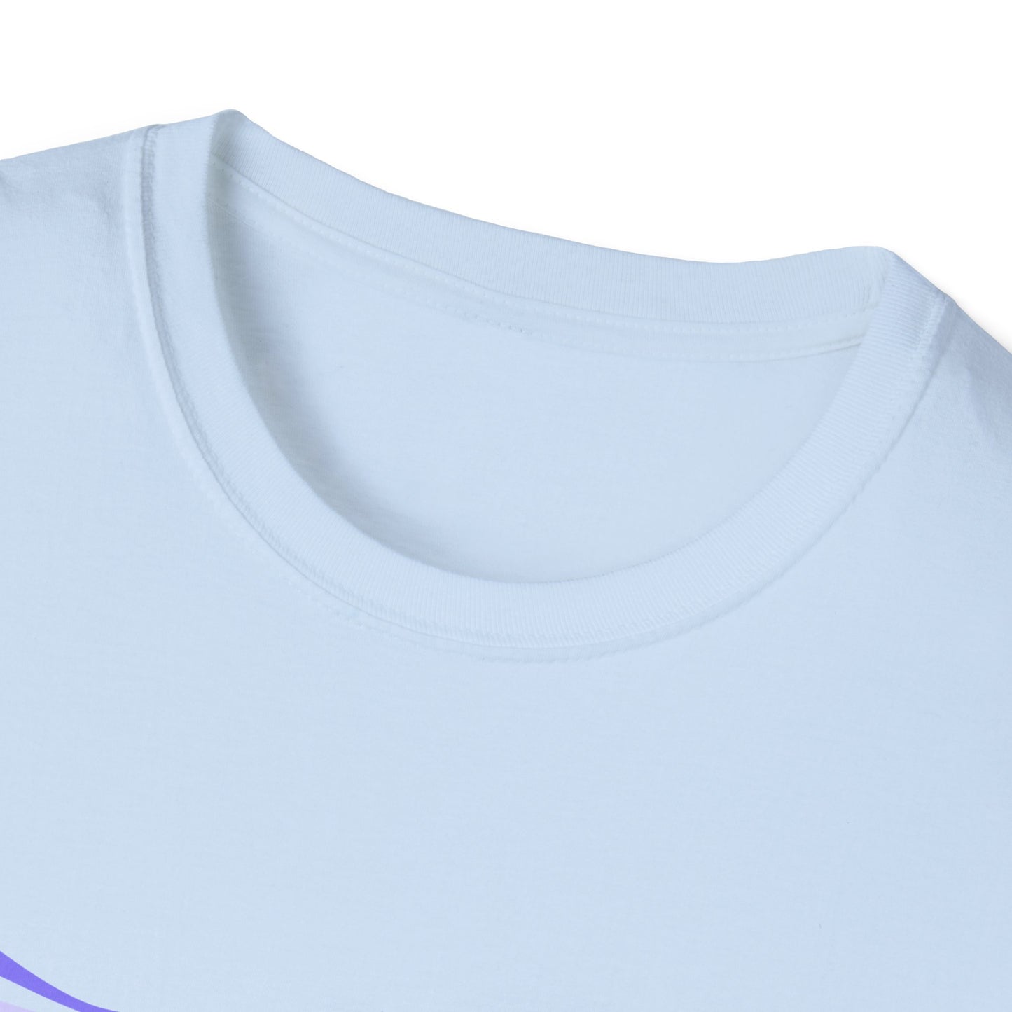 Dog Face T-Shirt — Playful Purple Pup with Star Sunglasses Graphic