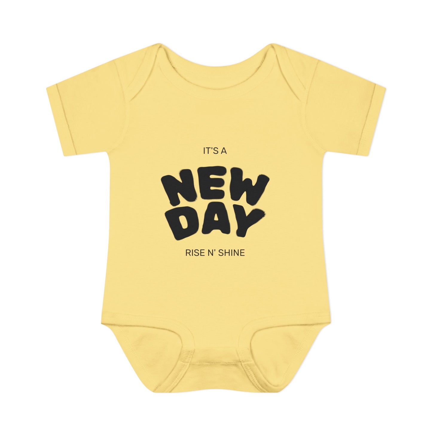 Infant Bodysuit "It's a New Day — Rise N' Shine" Baby Onesie