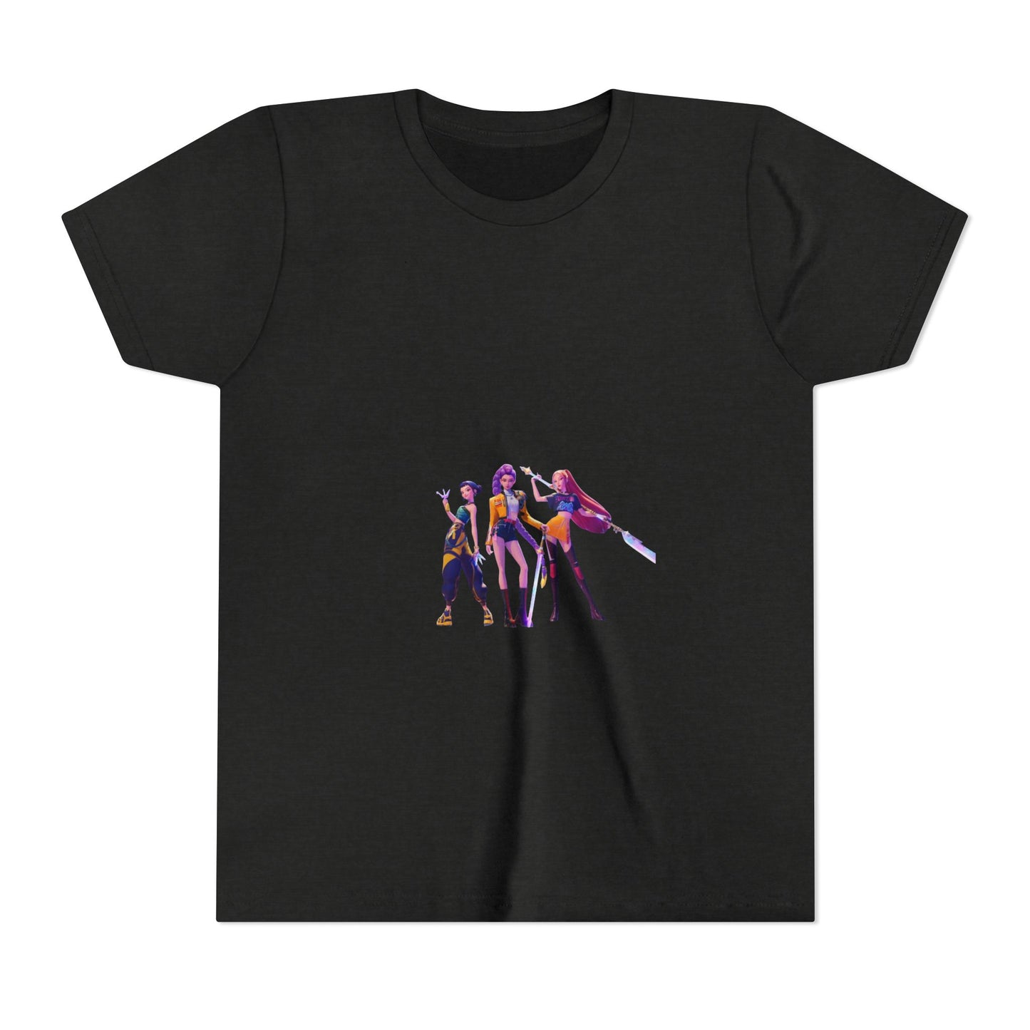 Youth Tee — Colorful Cartoon Band Kids T‑Shirt