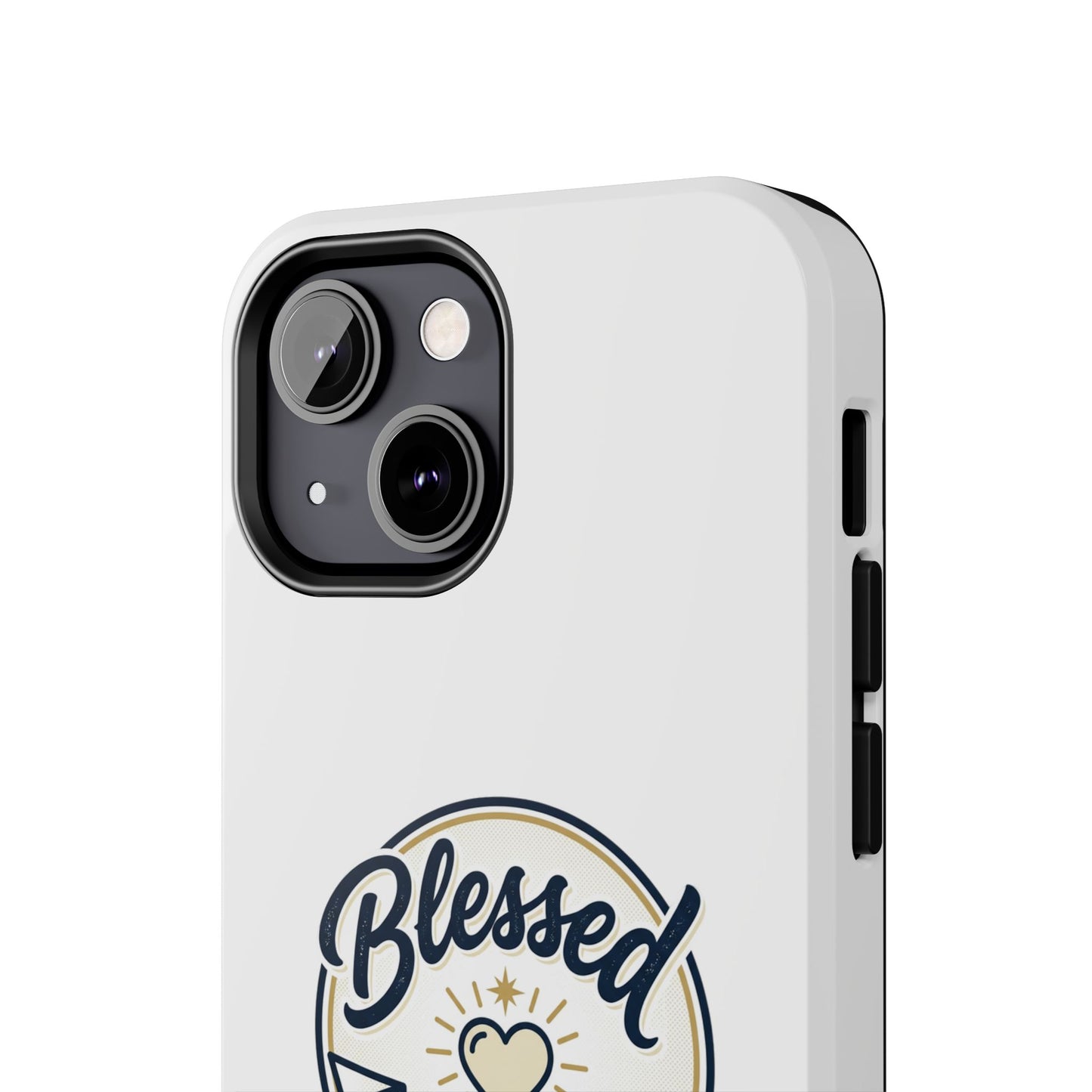 Blessed Beyond Logic Tough Phone Case — Inspirational Christian Phone Cover
