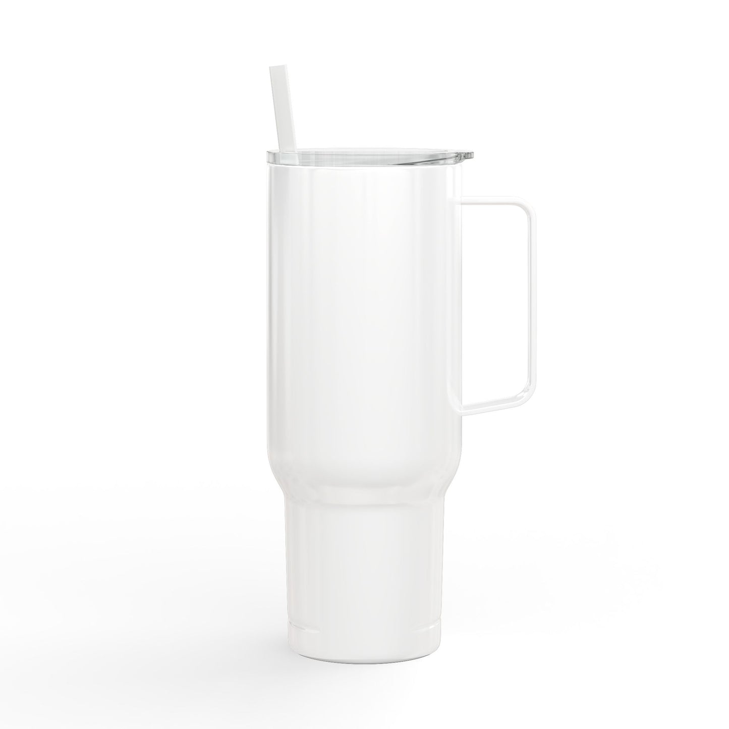 40oz Engraved Insulated Tumbler - Multi-Tasking Woman Design - Copo Térmico de 40oz Gravado – Design "Mulher Multitarefa"