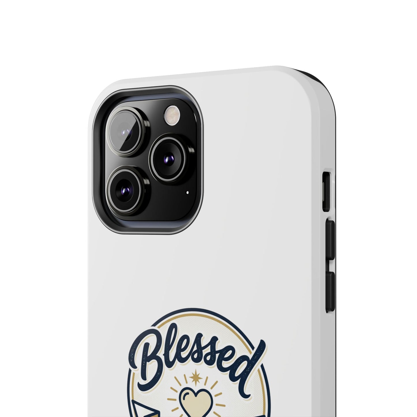 Blessed Beyond Logic Tough Phone Case — Inspirational Christian Phone Cover