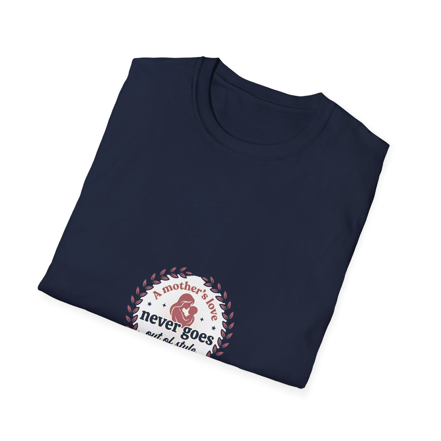 Love Never Goes Out of Style Retro Rose T-Shirt - Camiseta "O Amor Nunca Sai de Moda" – Rosa Retrô