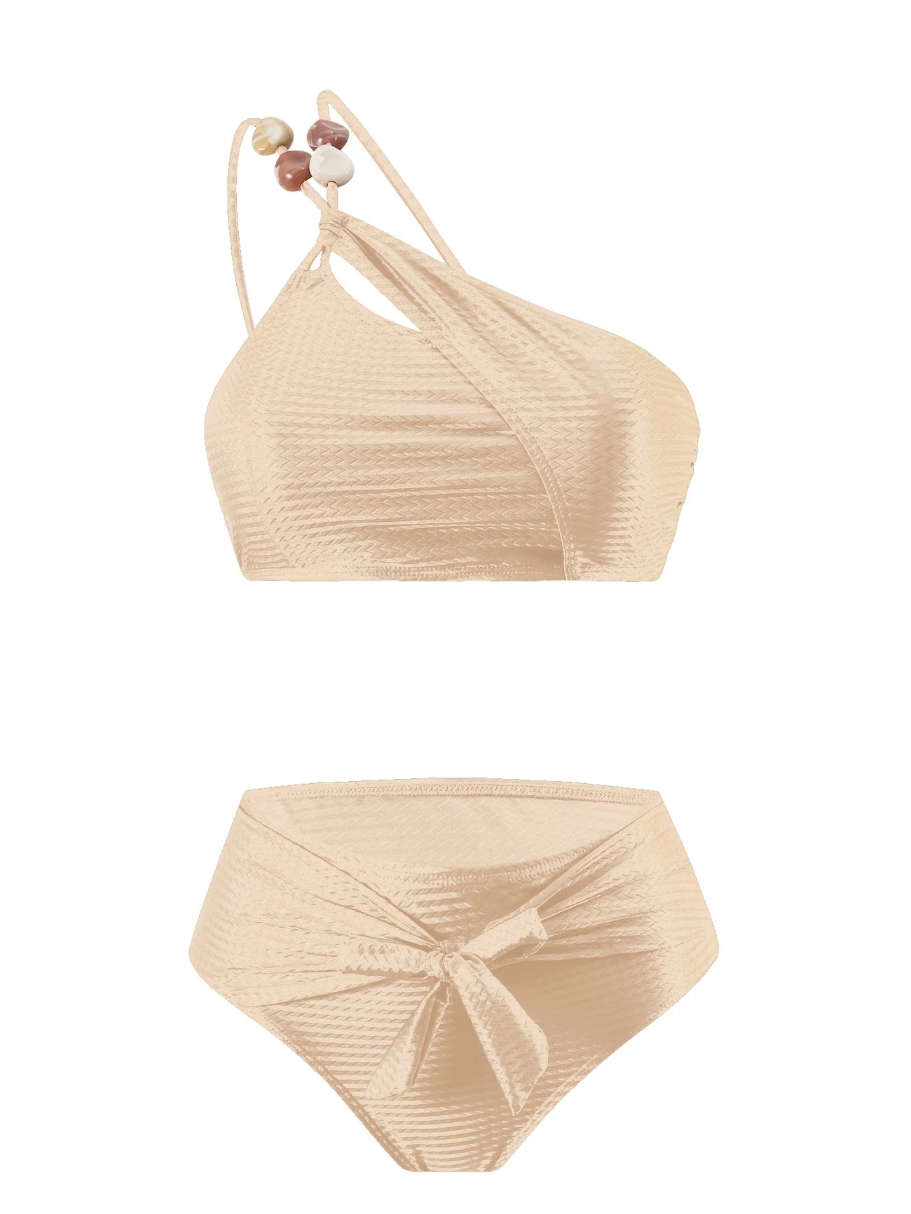 Santorini Luxe 3-Piece Bikini & Beach Skirt Set