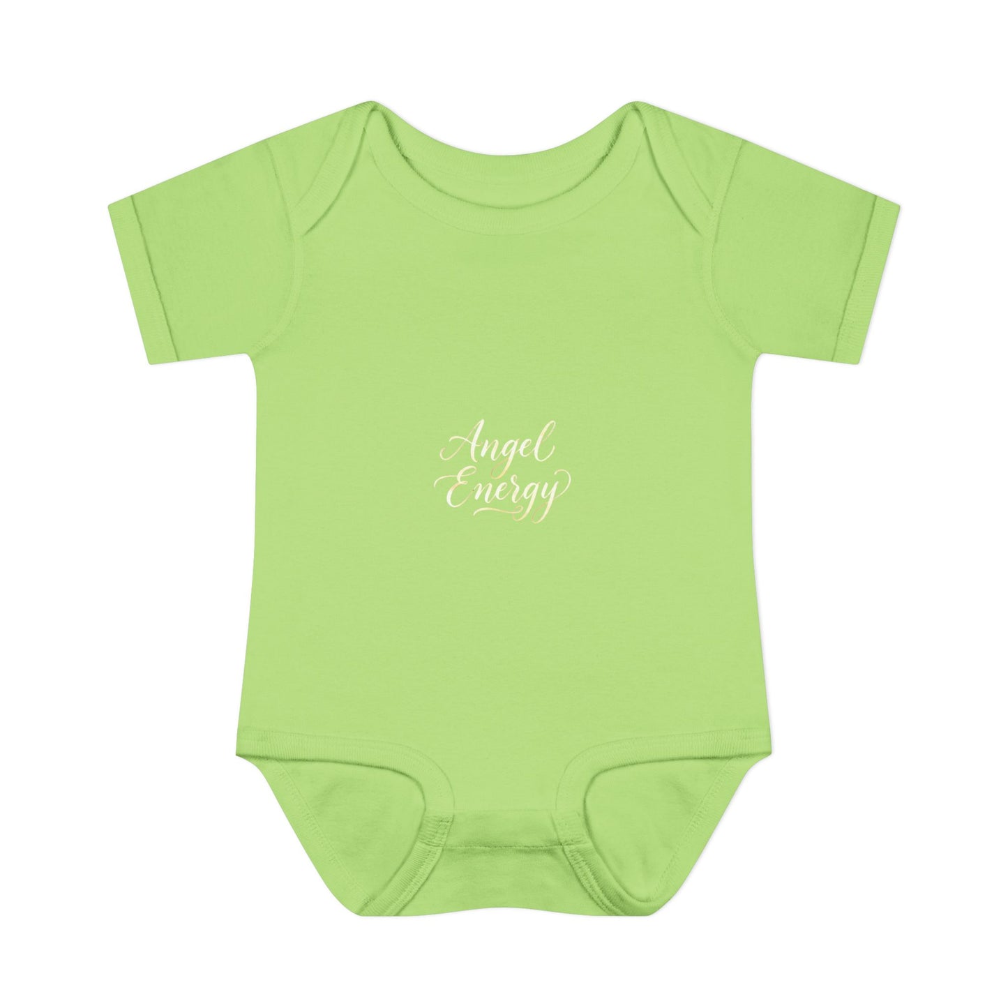 Infant Bodysuit - 'Angel Energy' Cute Baby Onesie (Newborn to 24M)