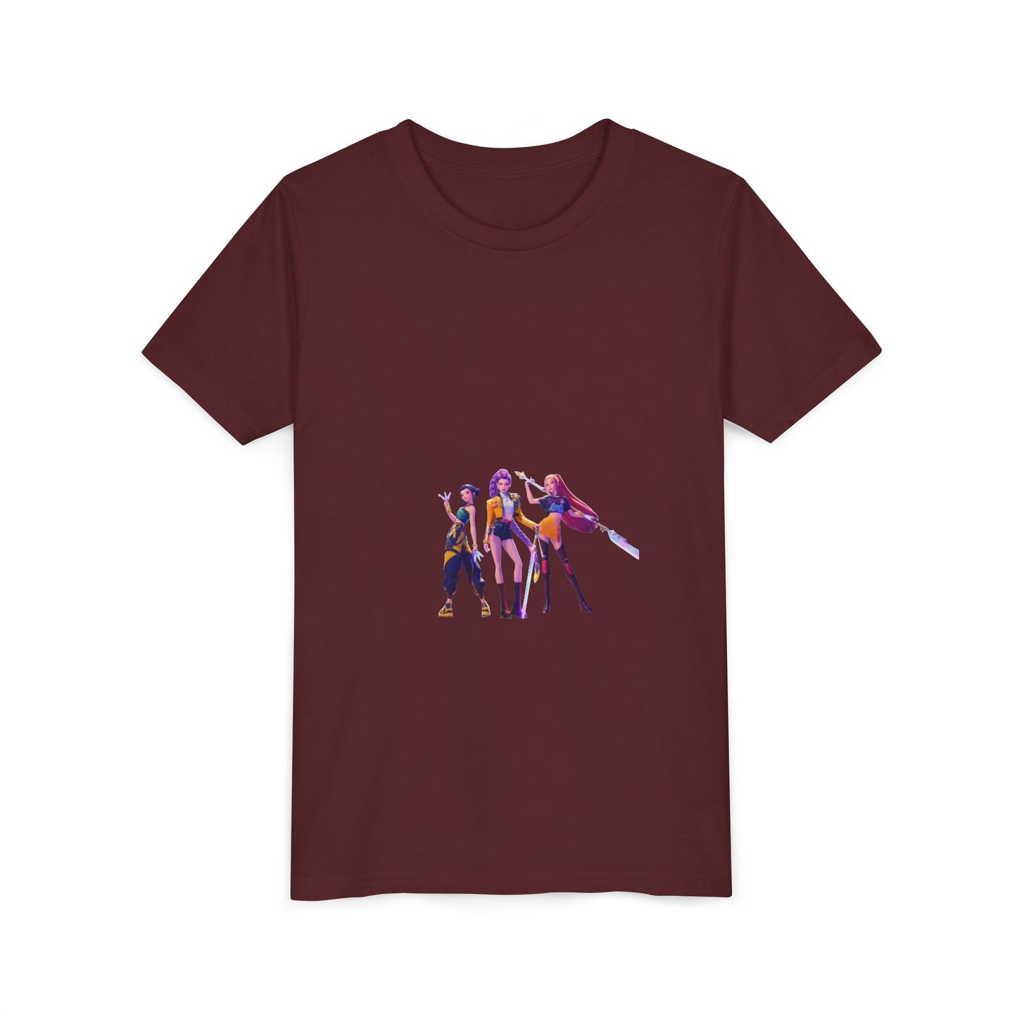 Youth Tee — Colorful Cartoon Band Kids T‑Shirt