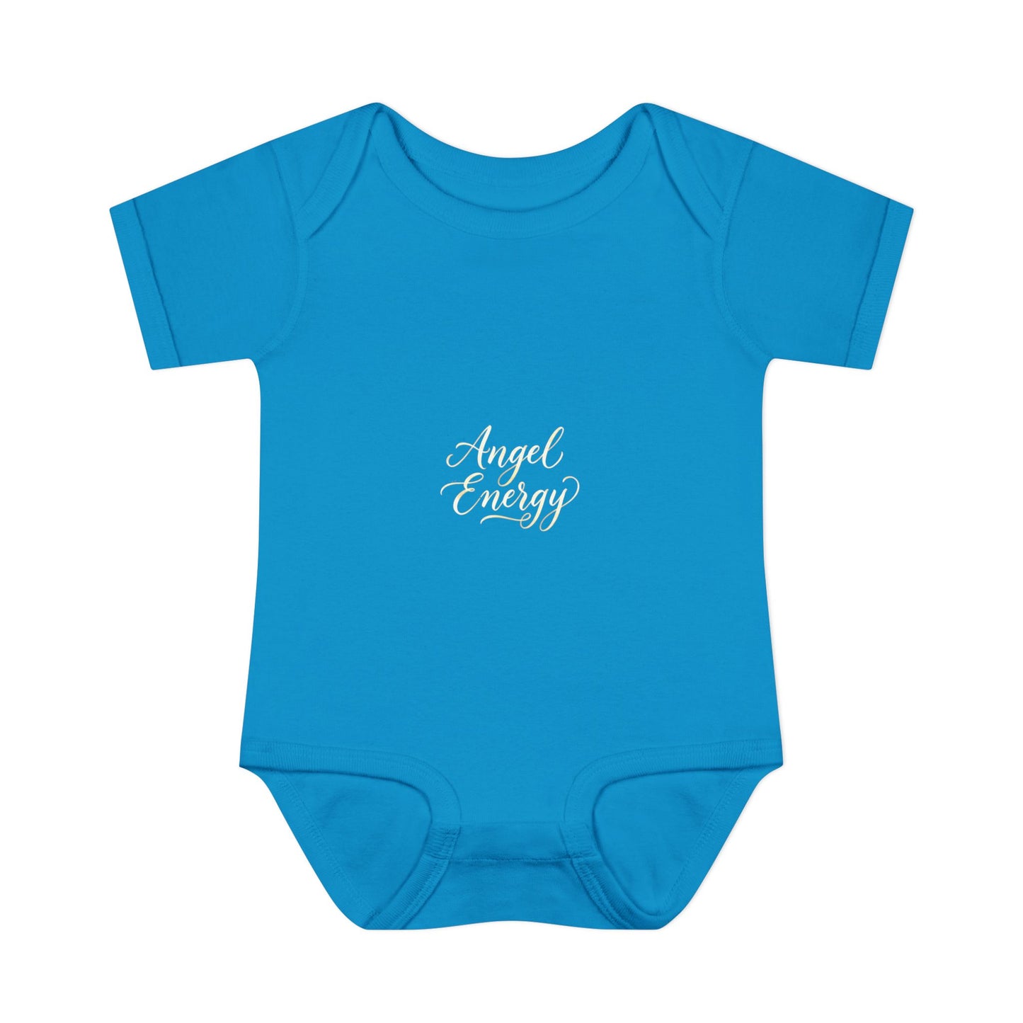 Infant Bodysuit - 'Angel Energy' Cute Baby Onesie (Newborn to 24M)