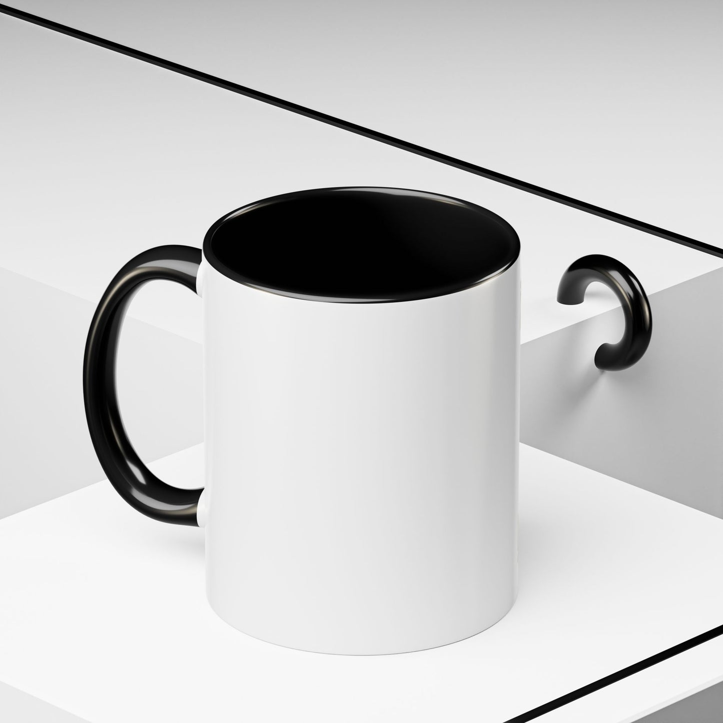 Boundaries Are Beautiful Accent Coffee Mug — Inspirational Self-Care Coffee Cup (11/15oz)