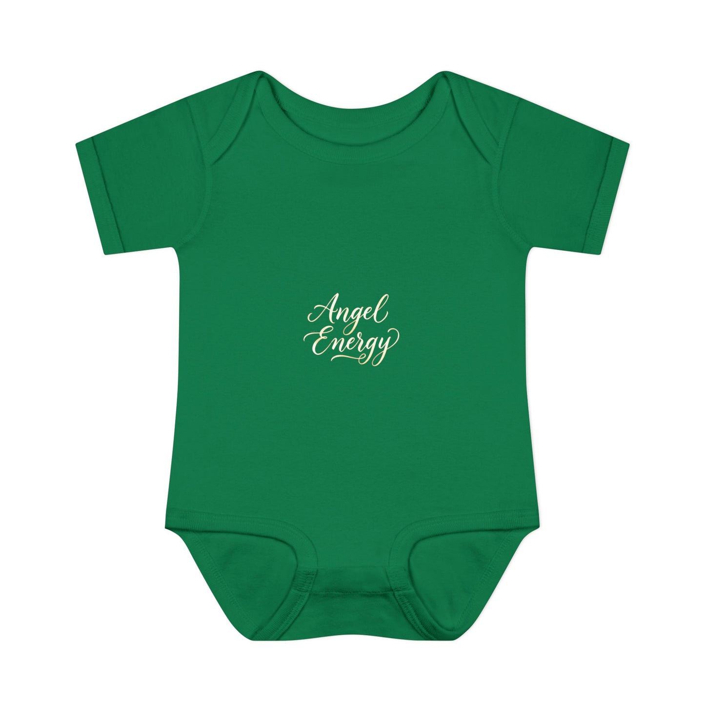 Infant Bodysuit - 'Angel Energy' Cute Baby Onesie (Newborn to 24M)