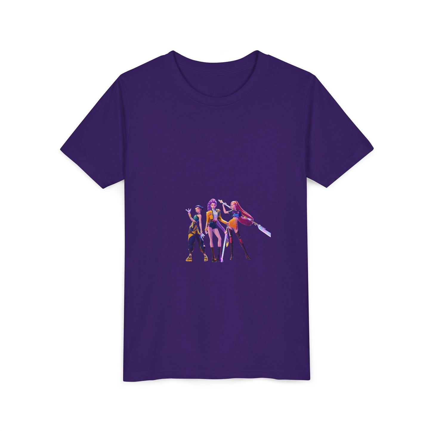 Youth Tee — Colorful Cartoon Band Kids T‑Shirt