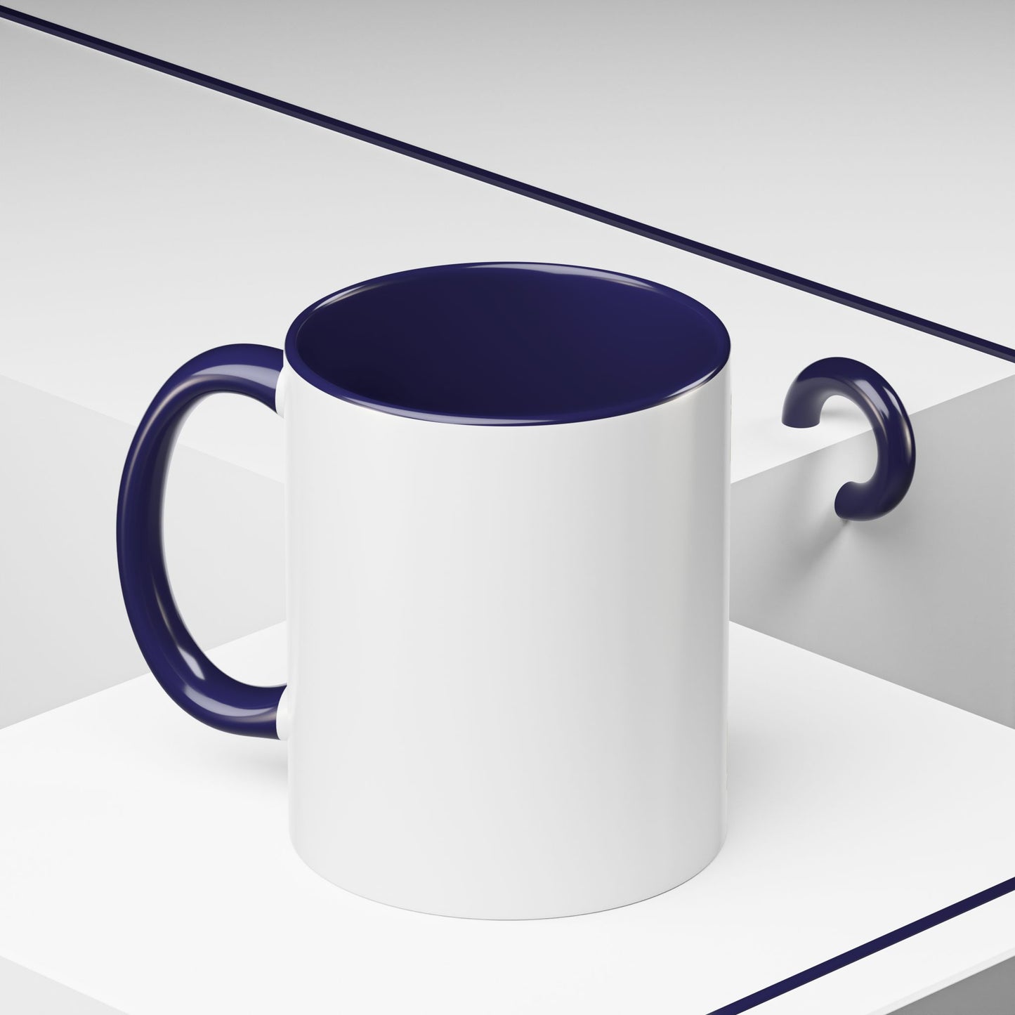 Boundaries Are Beautiful Accent Coffee Mug — Inspirational Self-Care Coffee Cup (11/15oz)