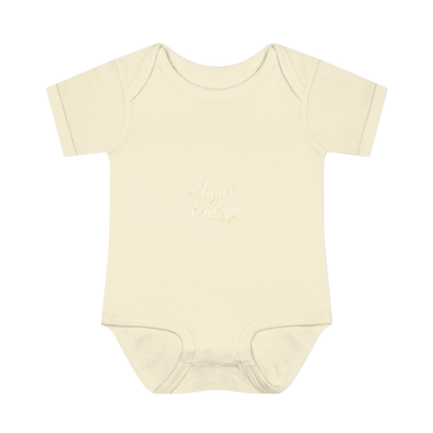 Infant Bodysuit - 'Angel Energy' Cute Baby Onesie (Newborn to 24M)