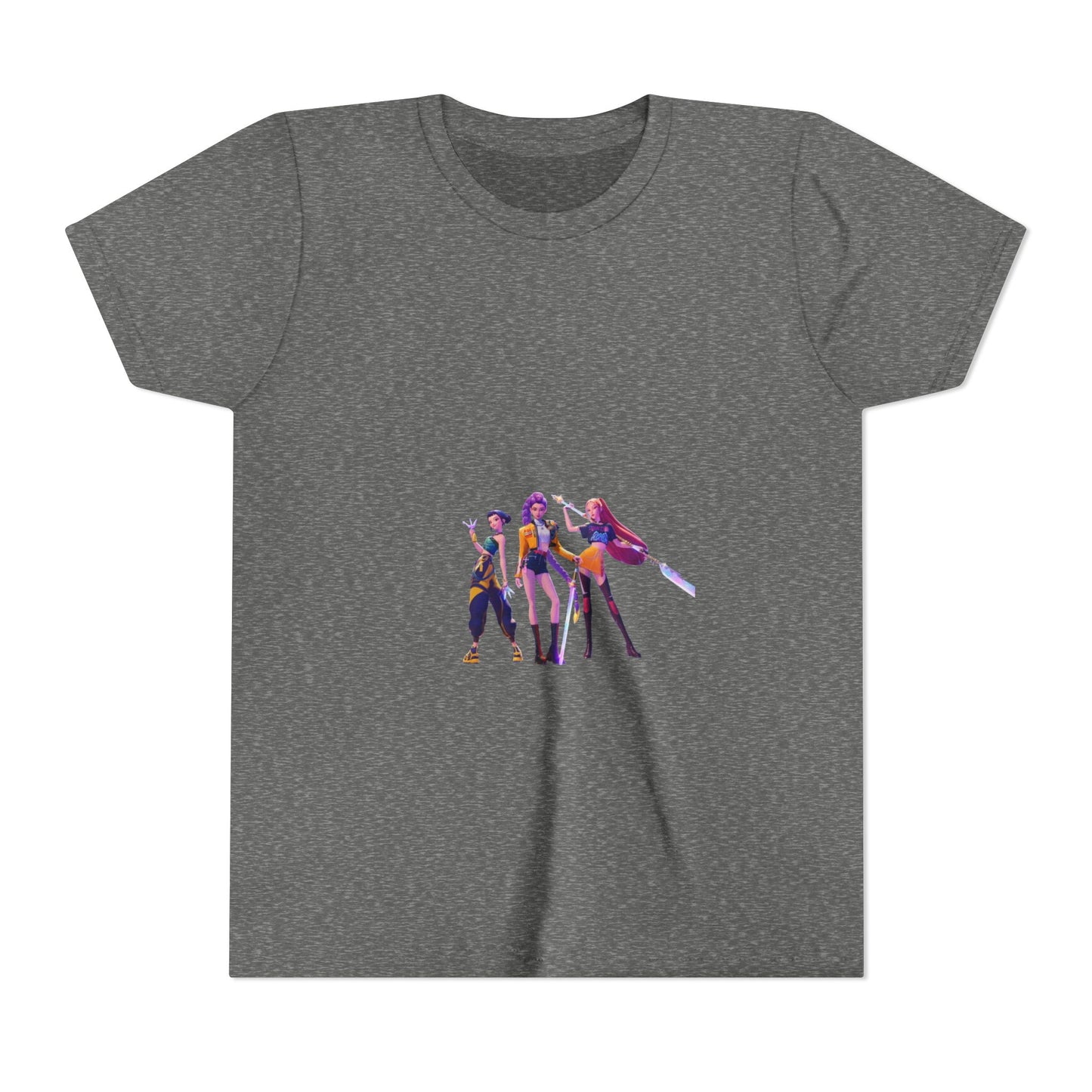 Youth Tee — Colorful Cartoon Band Kids T‑Shirt