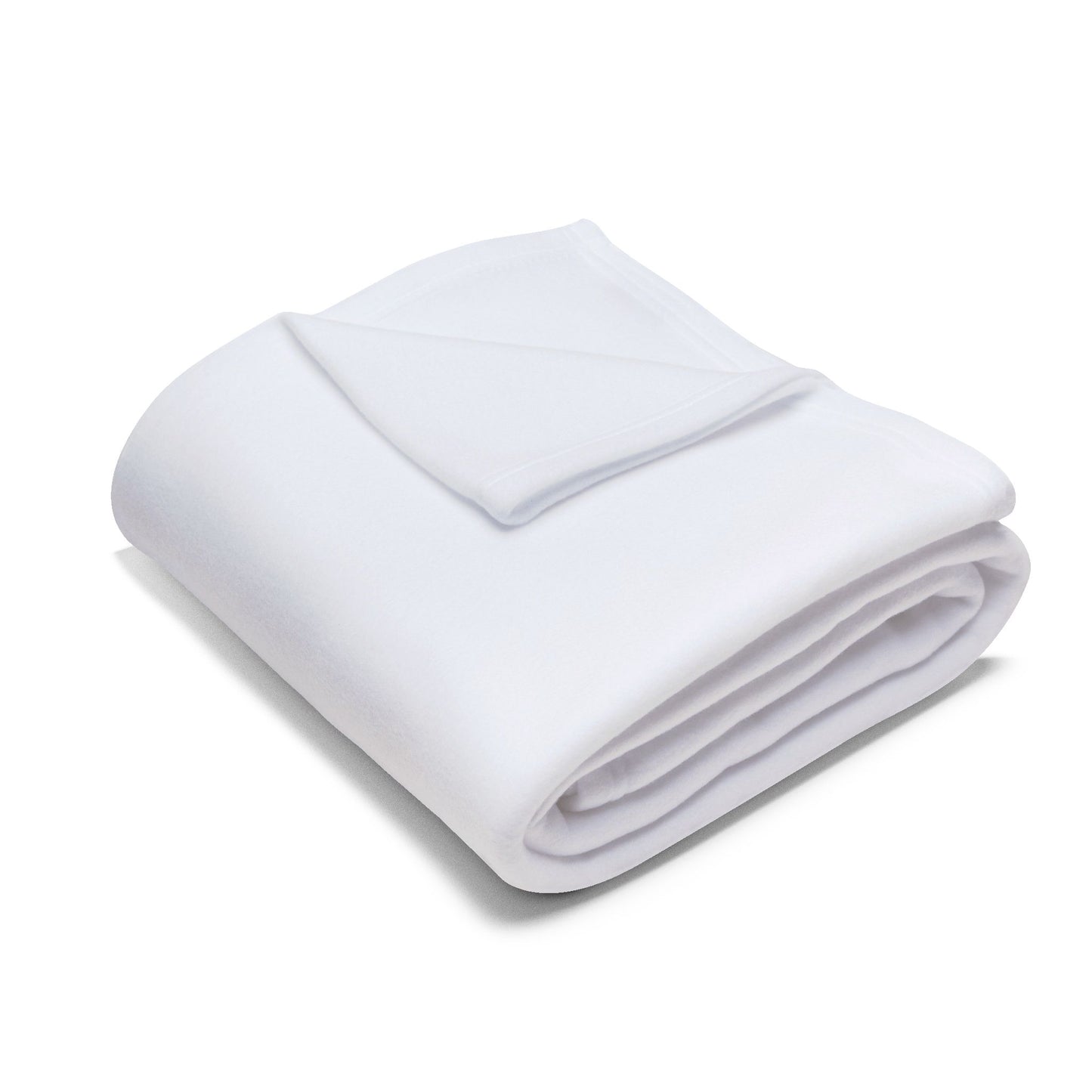 Fleece Blanket — "Softness Wins" Floral Rock Cozy Throw