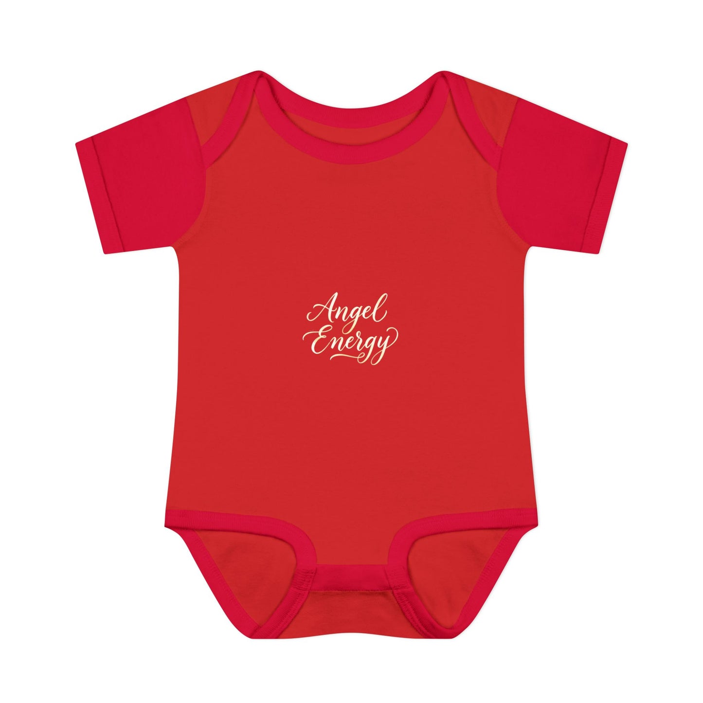 Infant Bodysuit - 'Angel Energy' Cute Baby Onesie (Newborn to 24M)