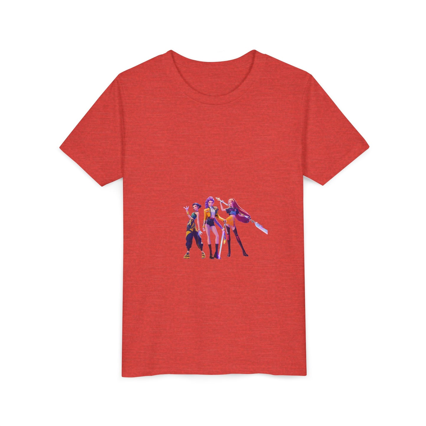 Youth Tee — Colorful Cartoon Band Kids T‑Shirt