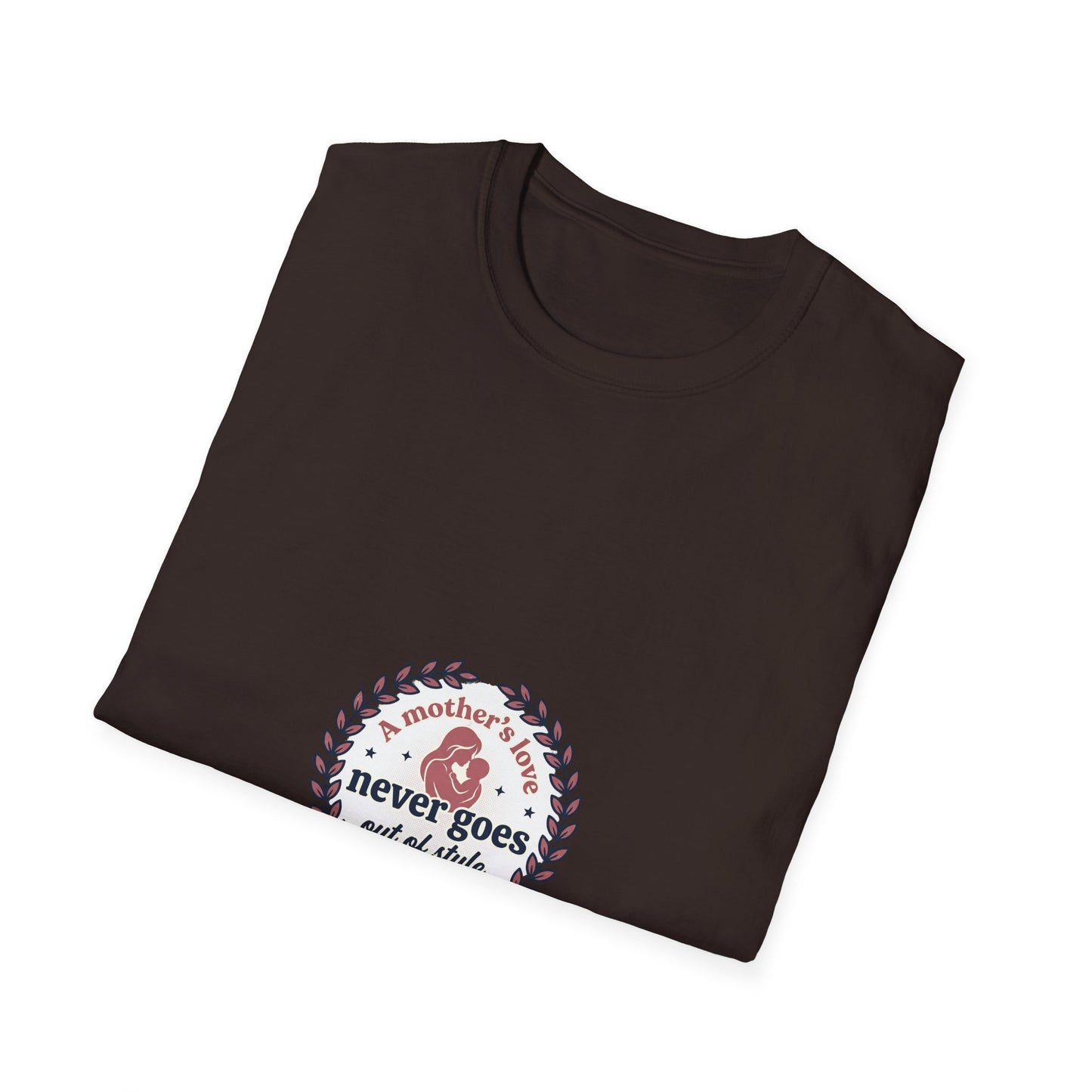 Love Never Goes Out of Style Retro Rose T-Shirt - Camiseta "O Amor Nunca Sai de Moda" – Rosa Retrô