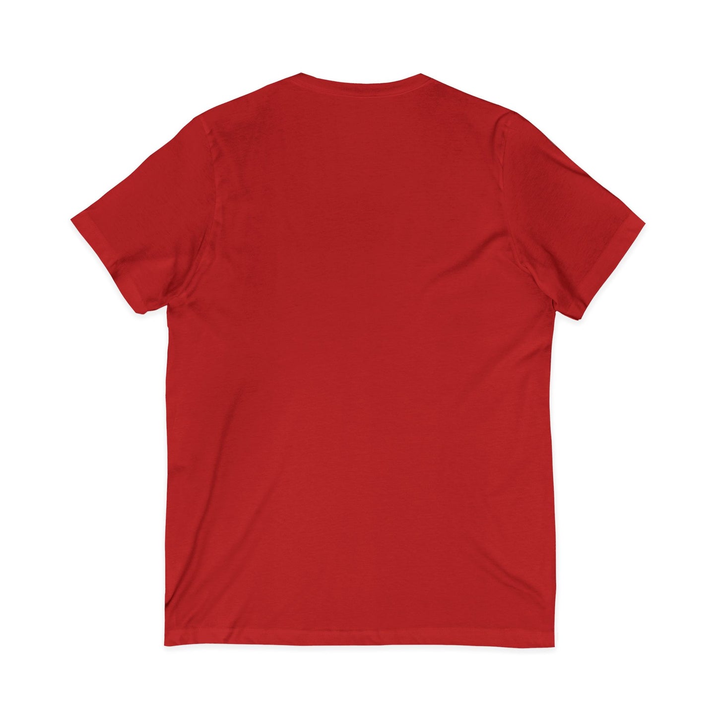 Inspirational V-Neck Tee — "I'm Still Becoming Who I Was Born To Be" - Camiseta Inspiradora com Decote V — "Ainda Estou Me Tornando Quem Nasci Para Ser"