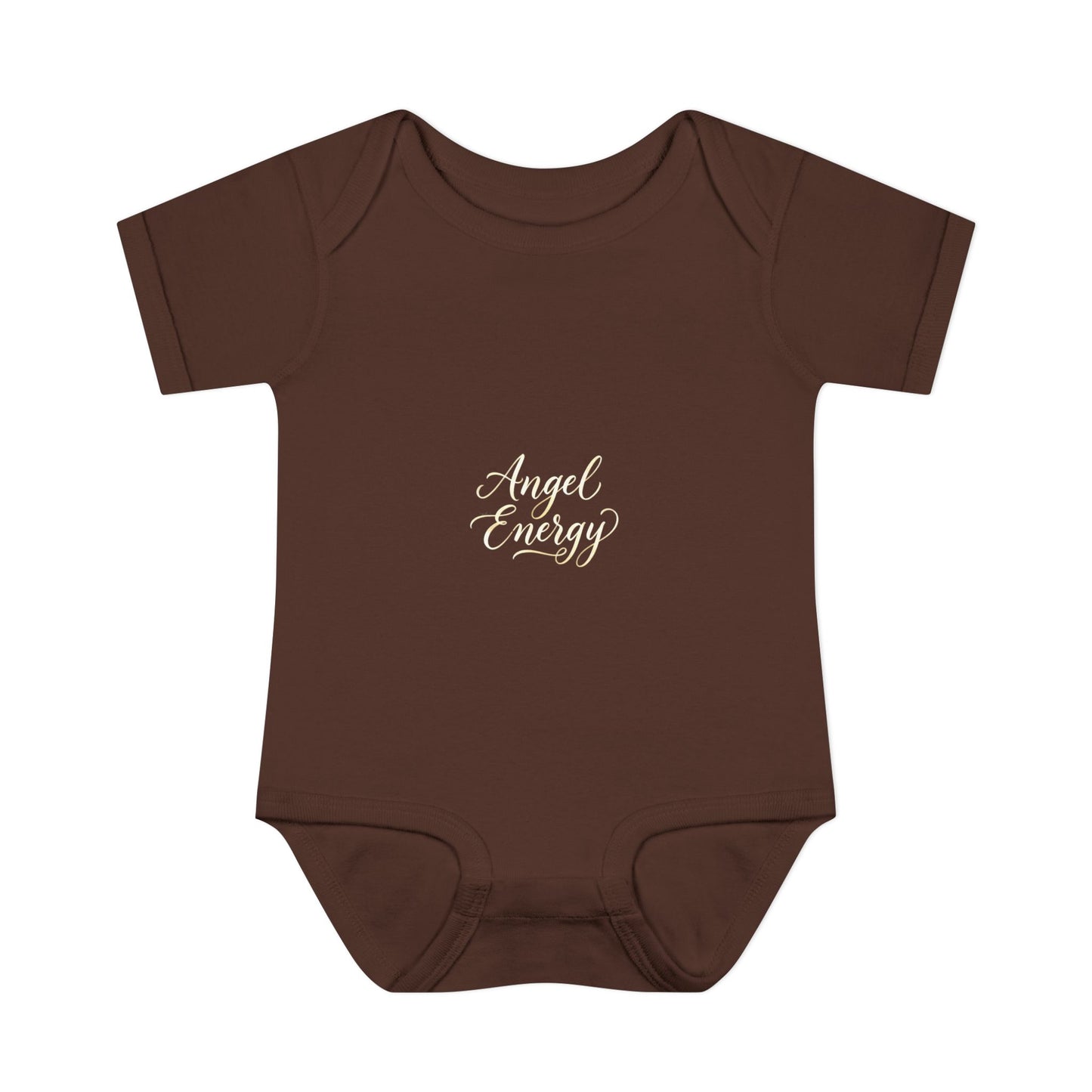 Infant Bodysuit - 'Angel Energy' Cute Baby Onesie (Newborn to 24M)