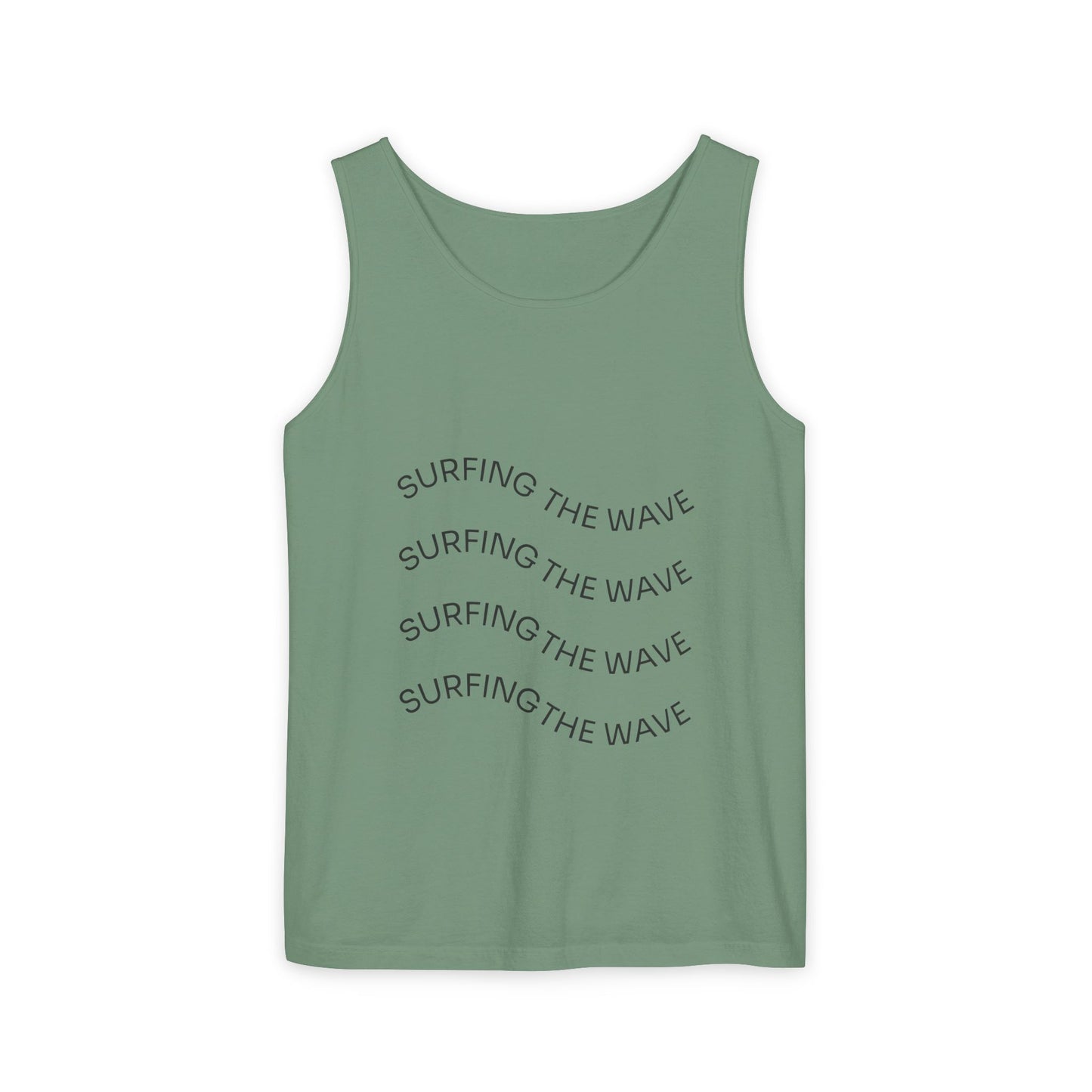 Unisex Garment-Dyed Tank Top - Regata Unissex Tingida em Peça