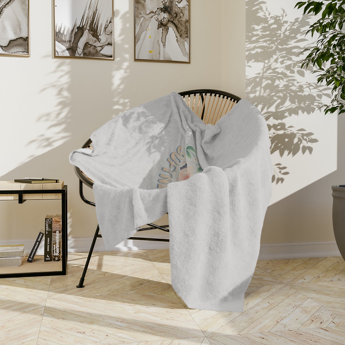 Velveteen Microfiber Blanket — Softness Wins Floral Throw Blanket
