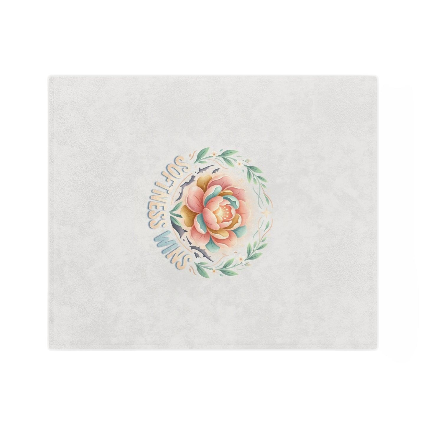 Velveteen Microfiber Blanket — Softness Wins Floral Throw Blanket