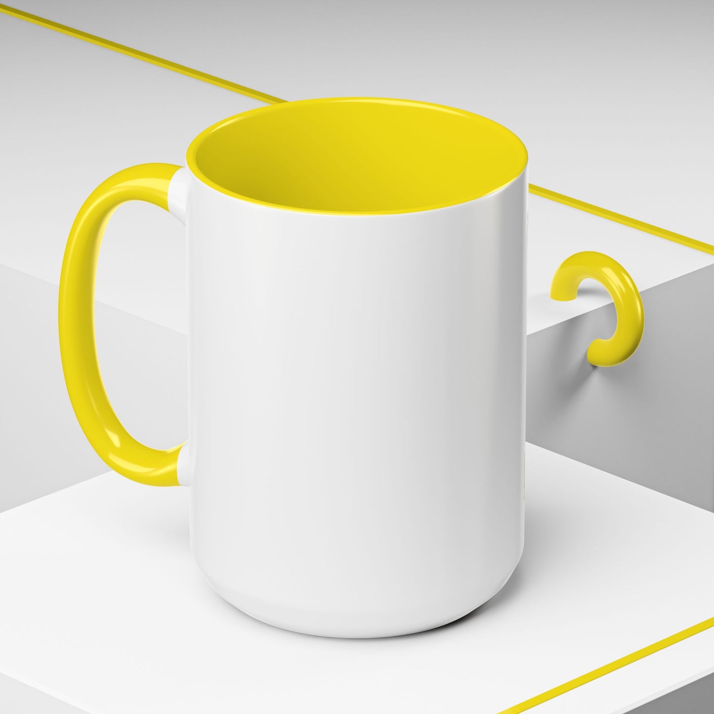 Boundaries Are Beautiful Accent Coffee Mug — Inspirational Self-Care Coffee Cup (11/15oz)
