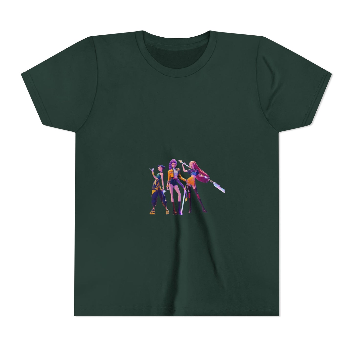 Youth Tee — Colorful Cartoon Band Kids T‑Shirt