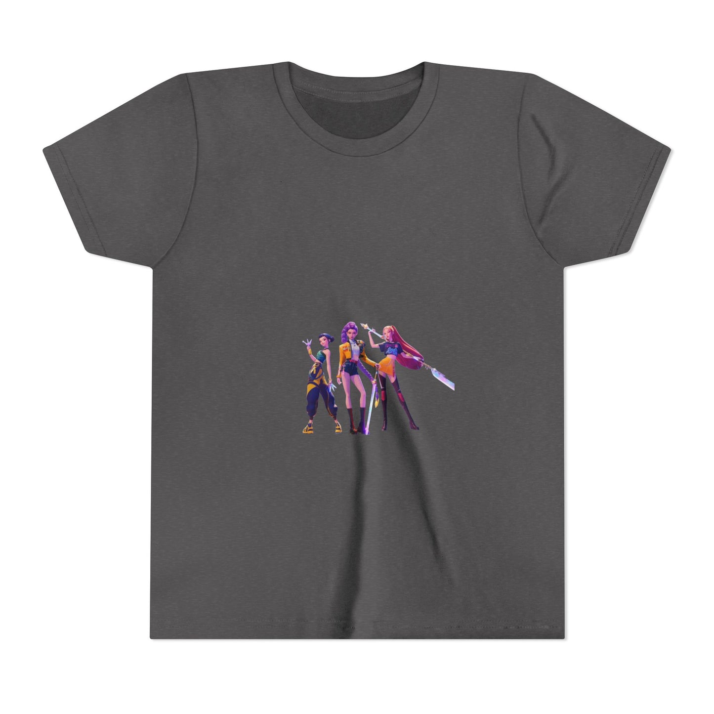 Youth Tee — Colorful Cartoon Band Kids T‑Shirt
